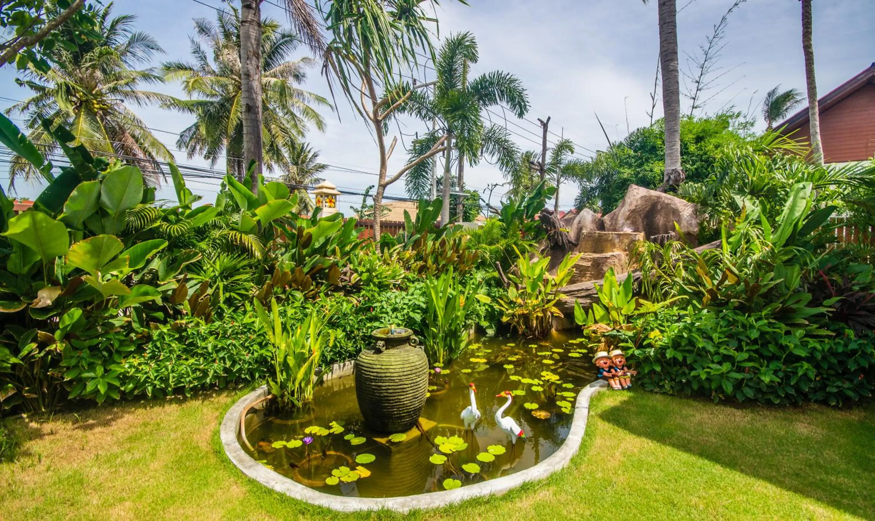 Natural landscape in Nitchanan Villa