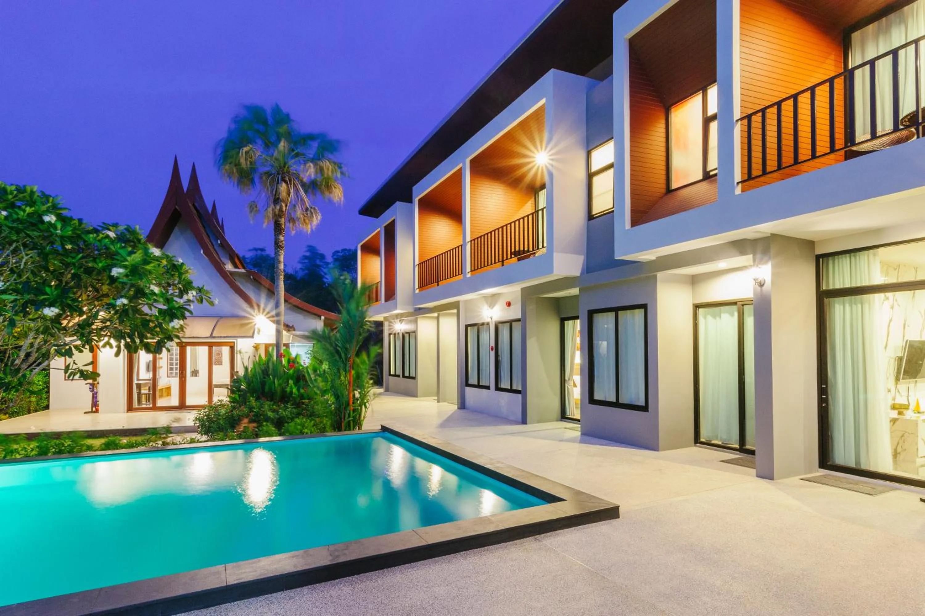 Balcony/Terrace in Nitchanan Villa
