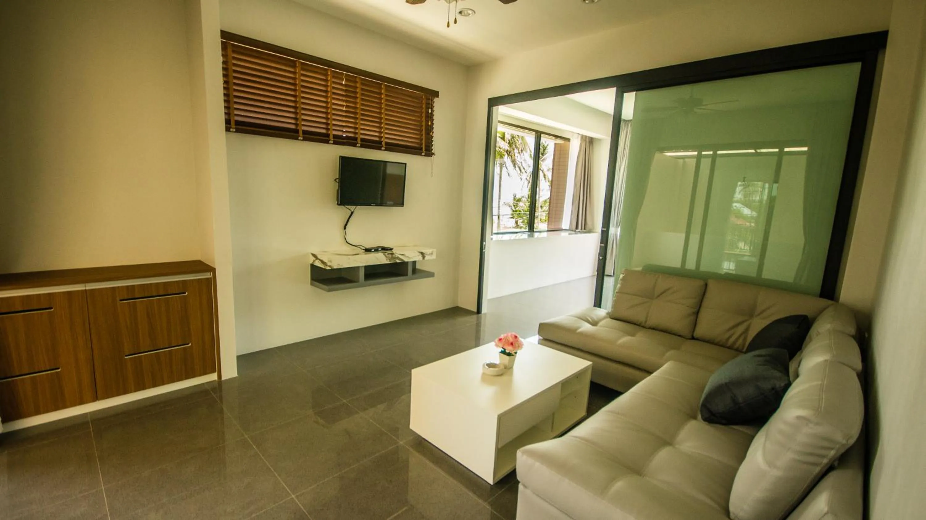 Living room in Nitchanan Villa