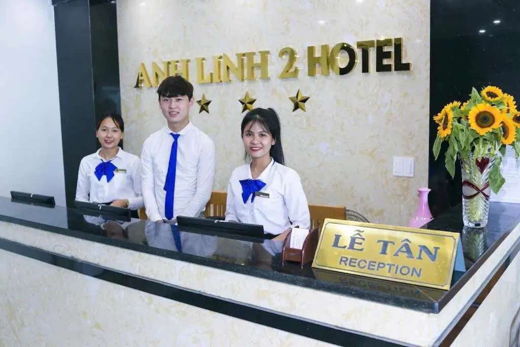 Lobby or reception in Anh Linh 2 Hotel