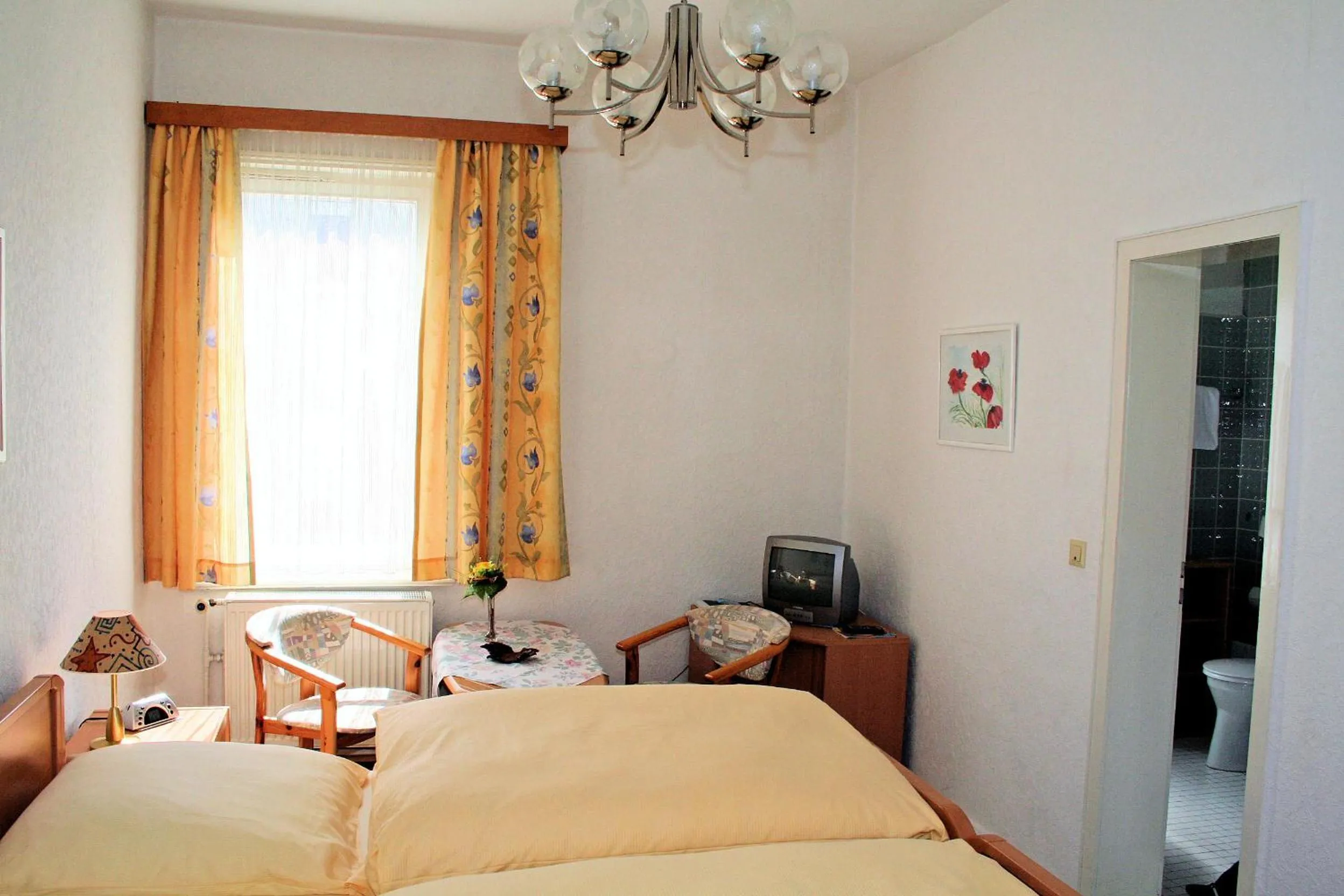 Decorative detail, Bed in Hotel Fernblick