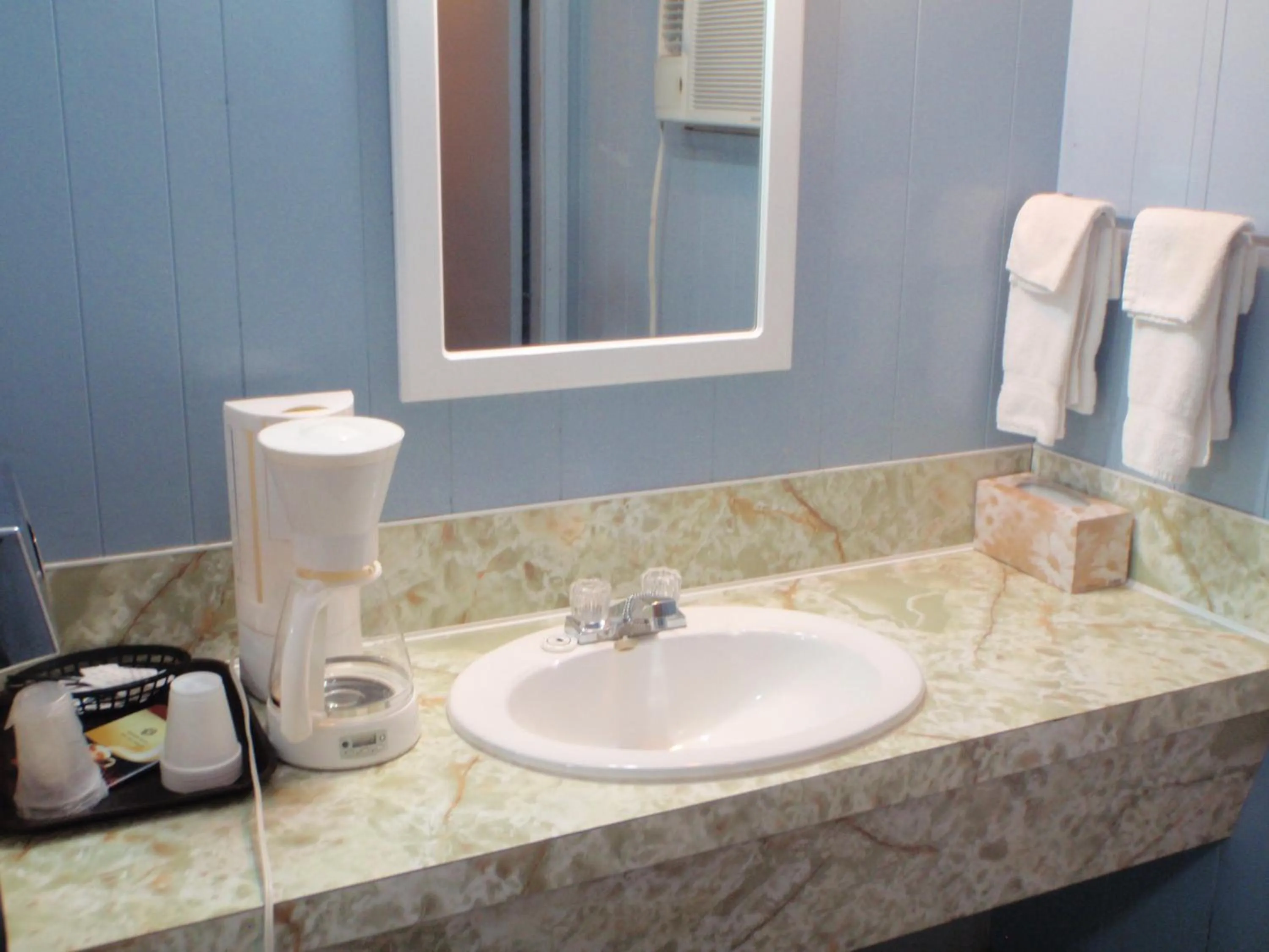 Bathroom in Trans Canada Motel