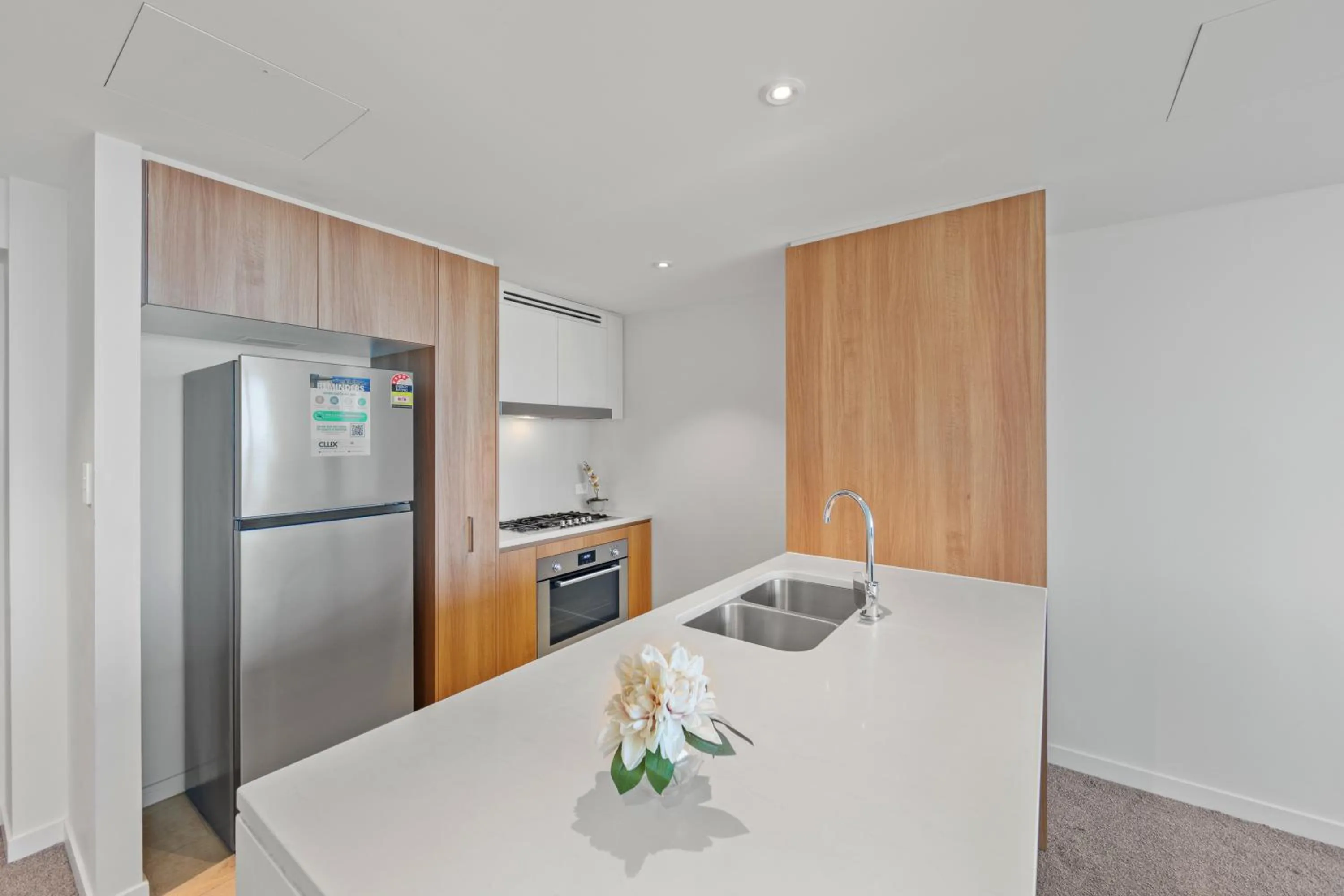 Kitchen or kitchenette in Brisbane Skytower by CLLIX