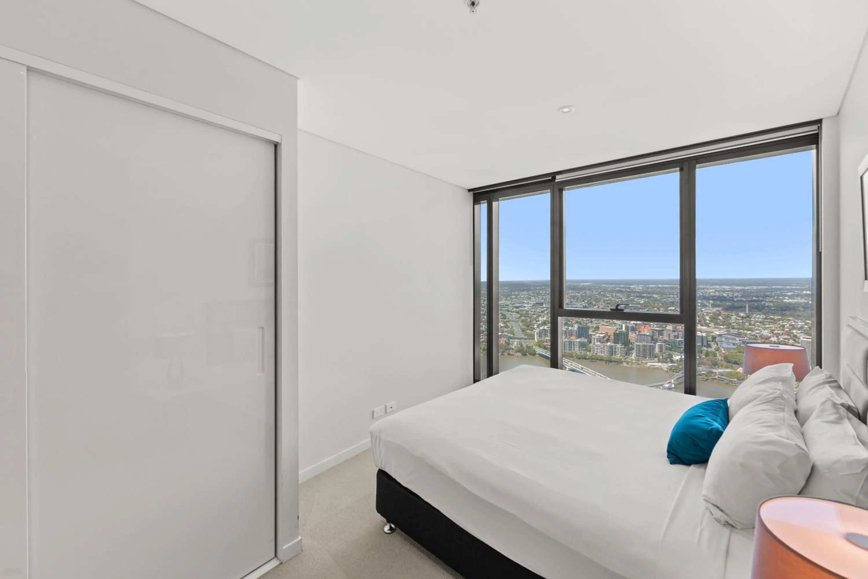 Bed in Brisbane Skytower by CLLIX