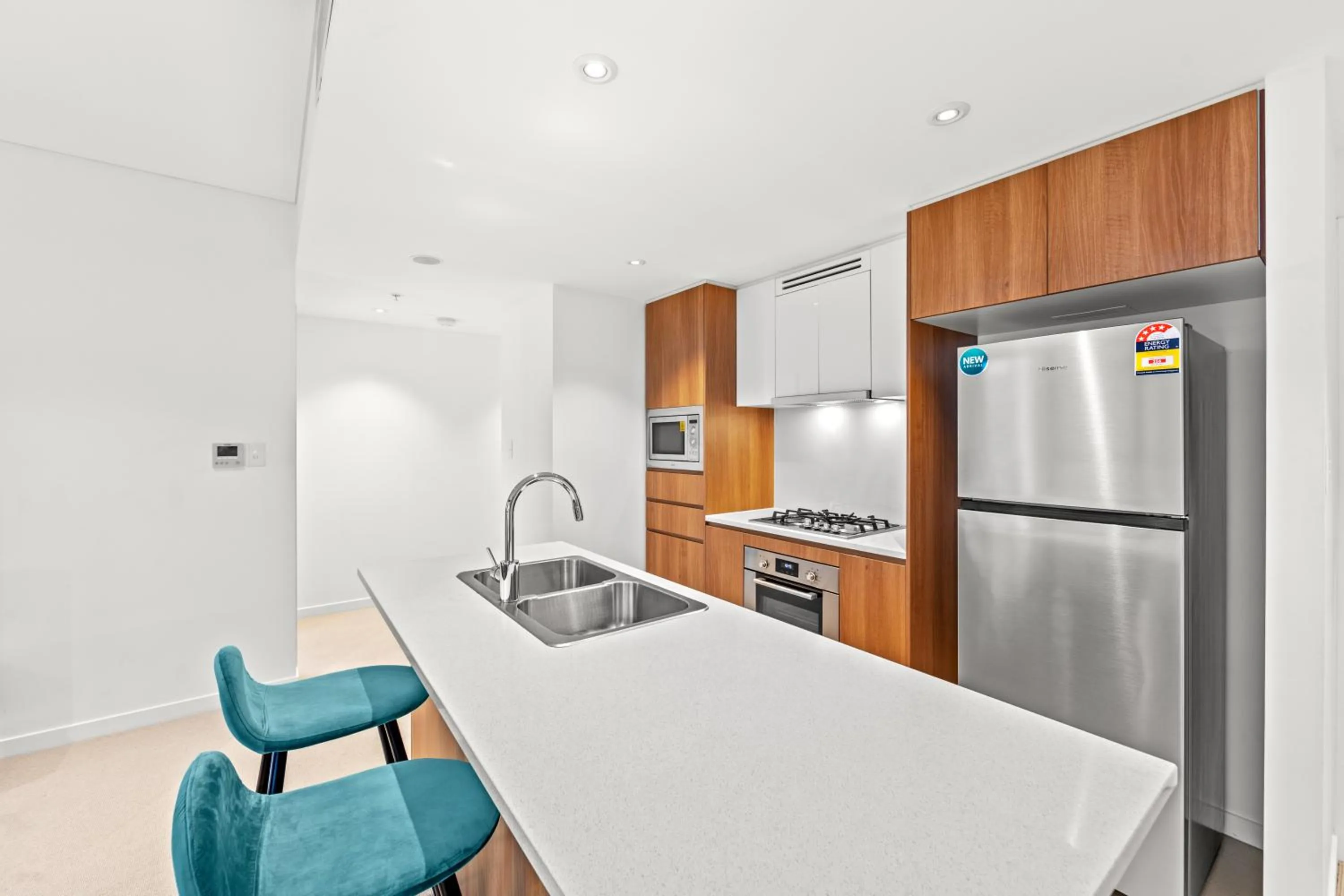 Kitchen or kitchenette in Brisbane Skytower by CLLIX