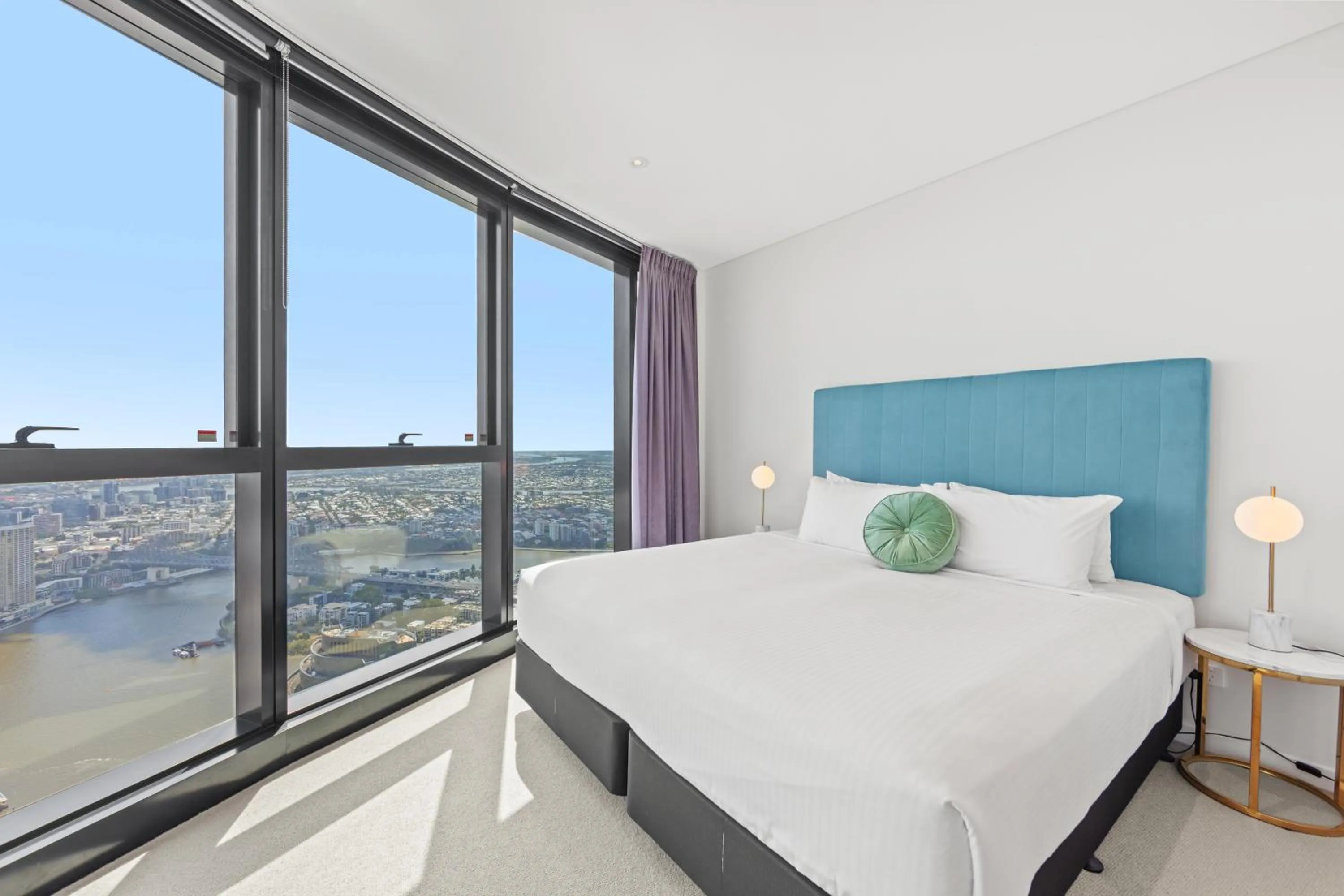 Bed in Brisbane Skytower by CLLIX