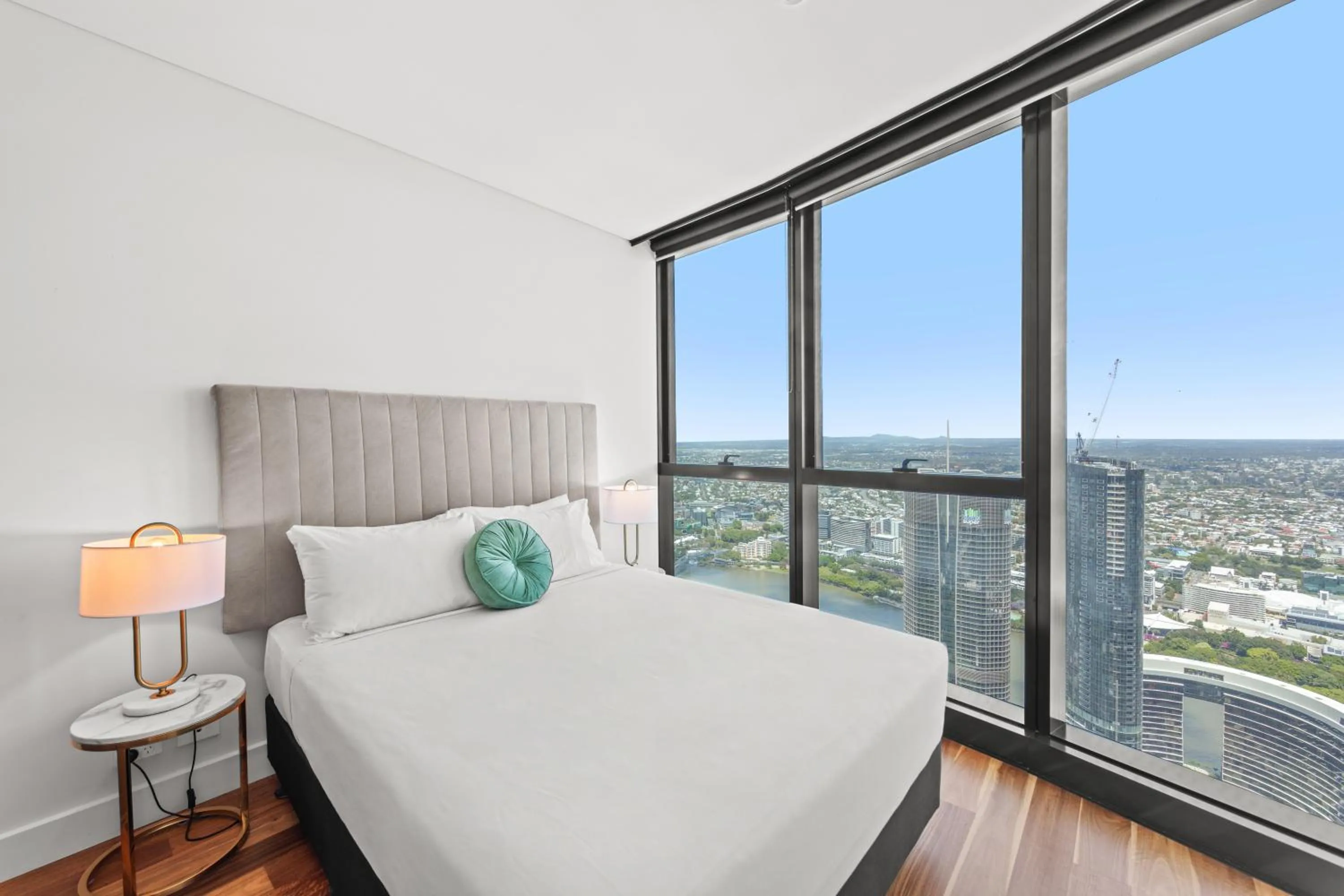 Bed in Brisbane Skytower by CLLIX