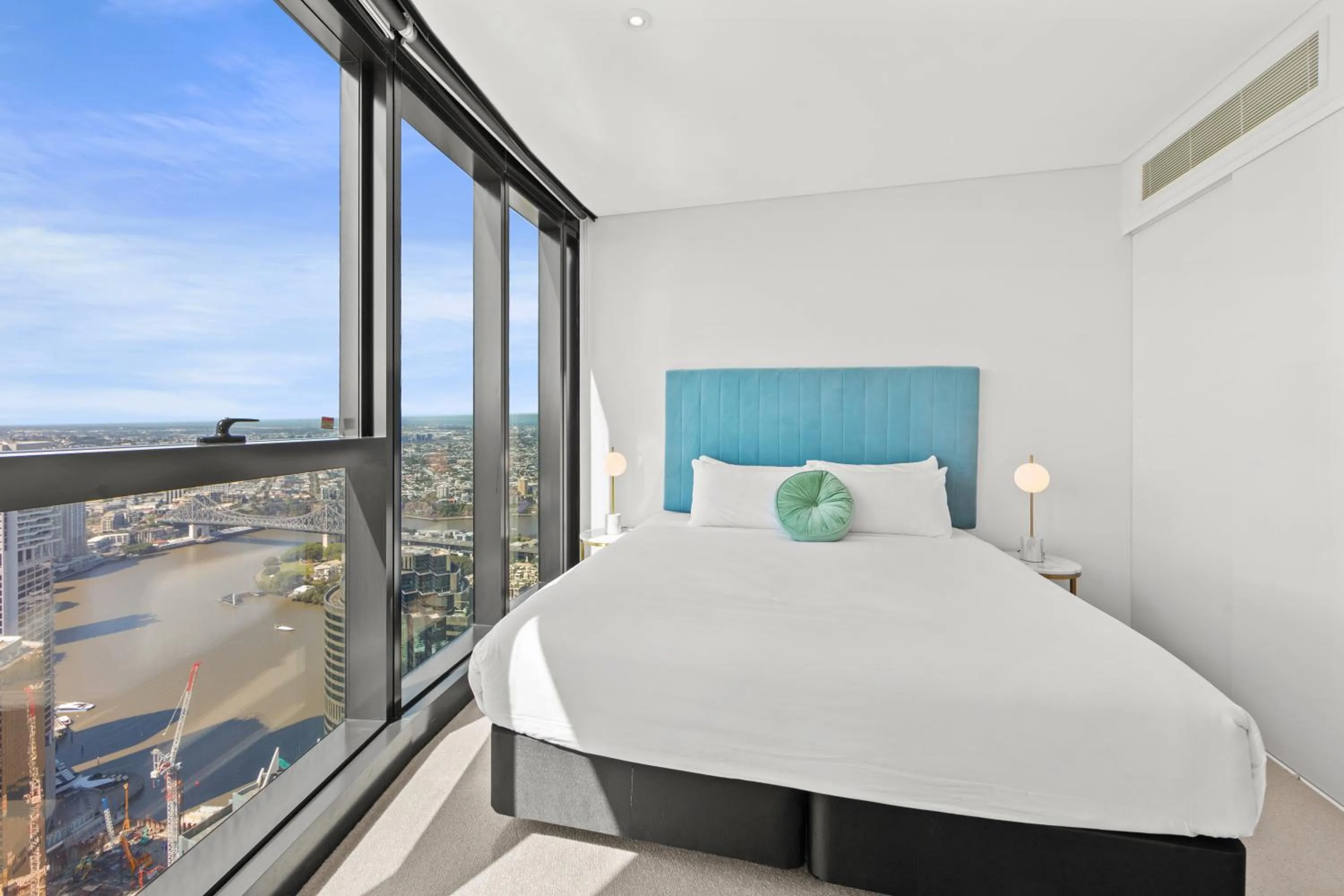 Bed in Brisbane Skytower by CLLIX