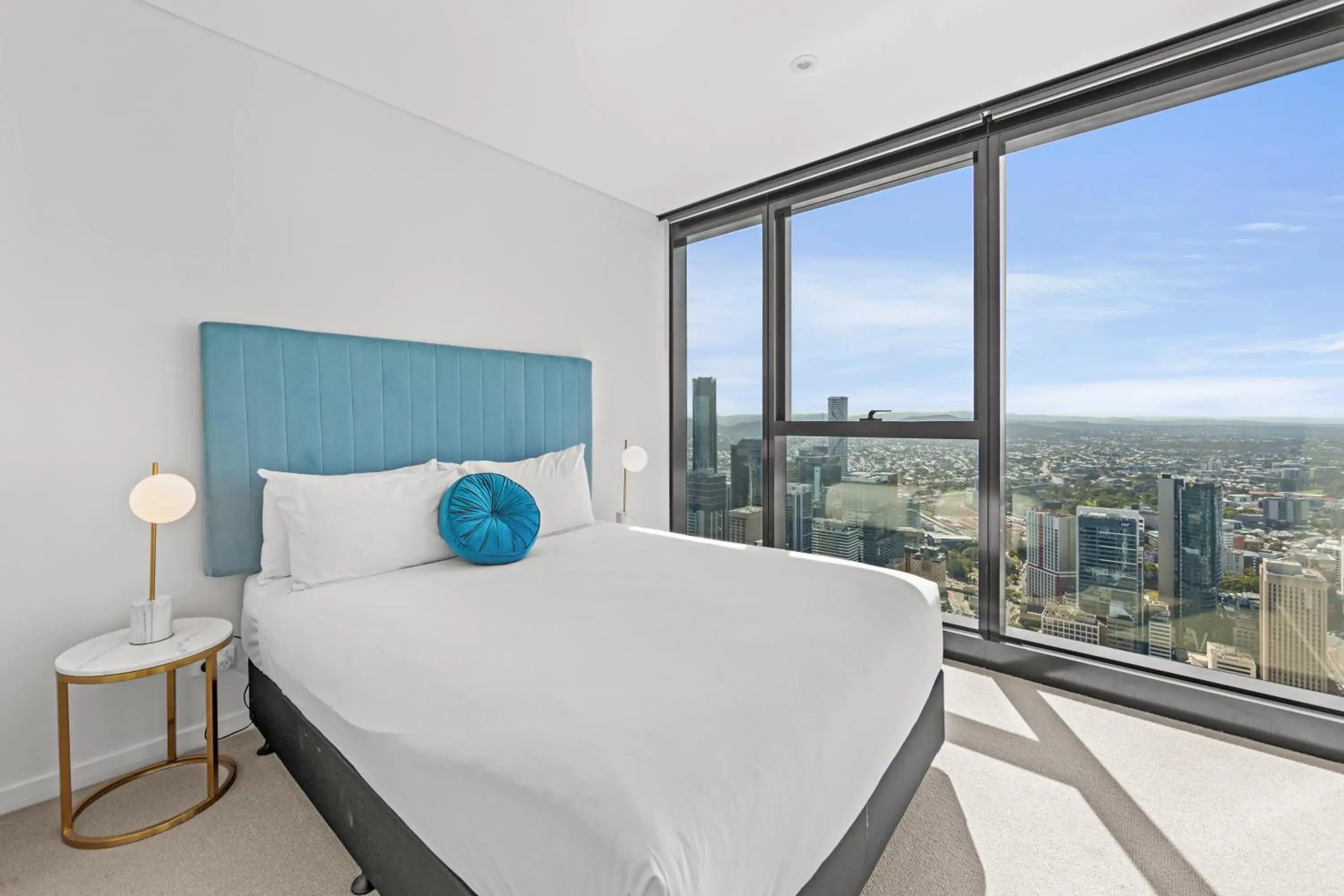 Bed in Brisbane Skytower by CLLIX Bed in Brisbane Skytower by CLLIX