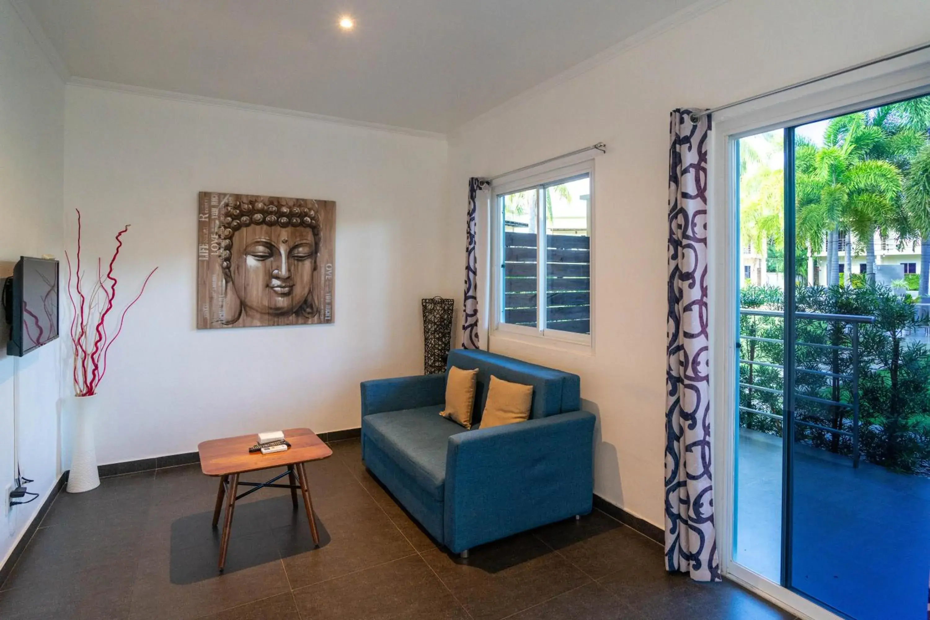 Living room in Malinawon Resort 馬莉吶灣度假中心 Living room in Malinawon Resort 馬莉吶灣度假中心
