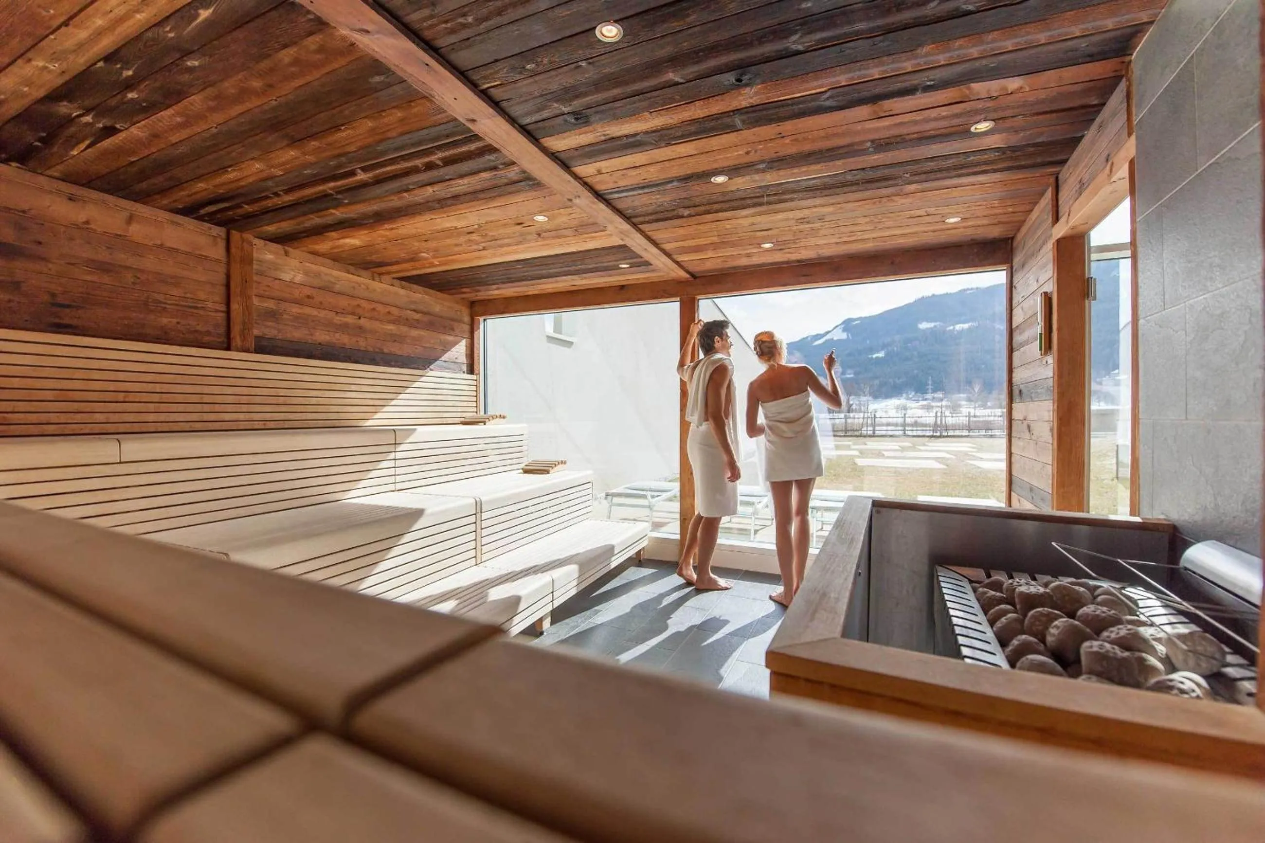 People in Tauern Spa Hotel & Therme
