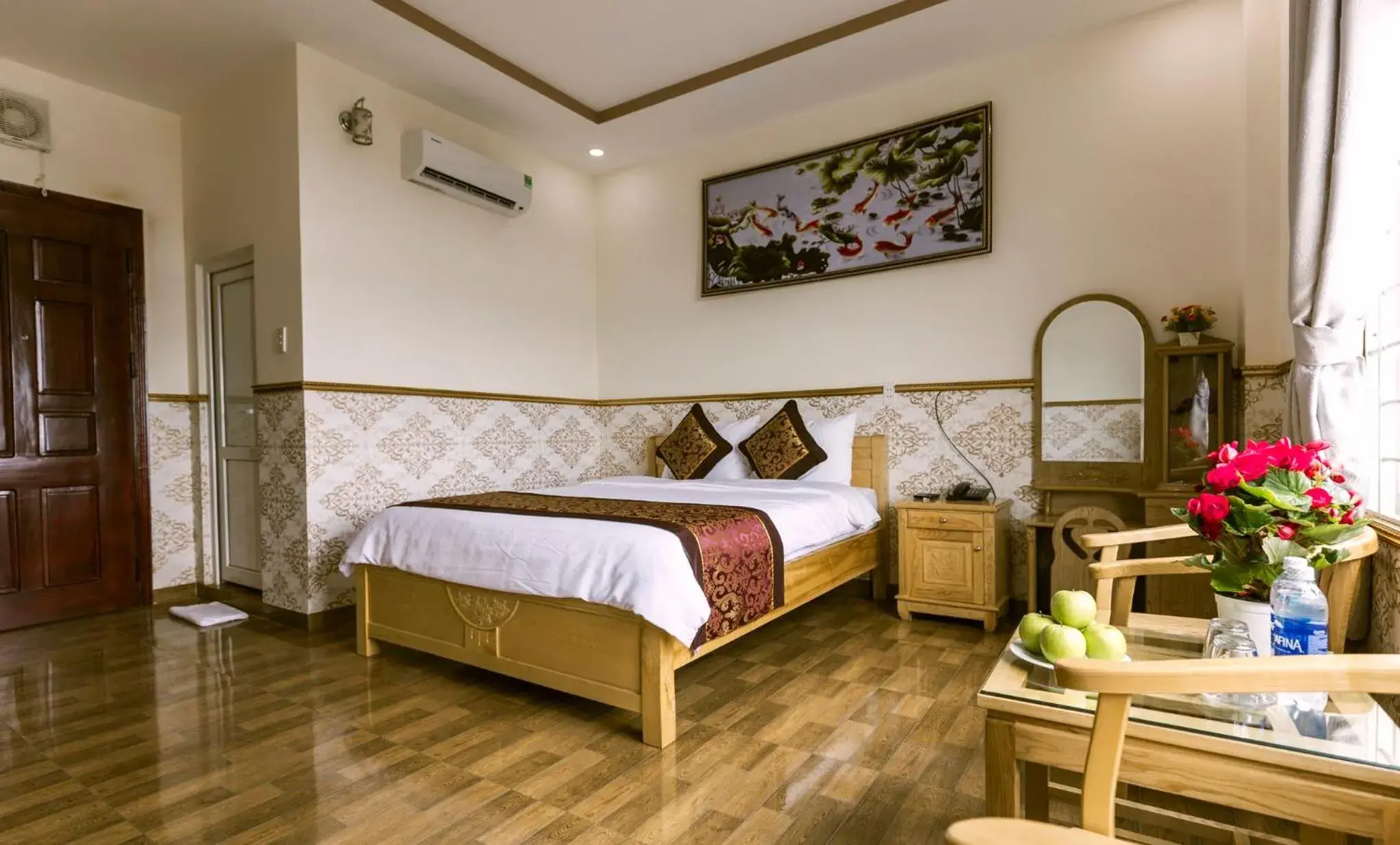 Bed in AEC Hotel Ban Me Bed in AEC Hotel Ban Me