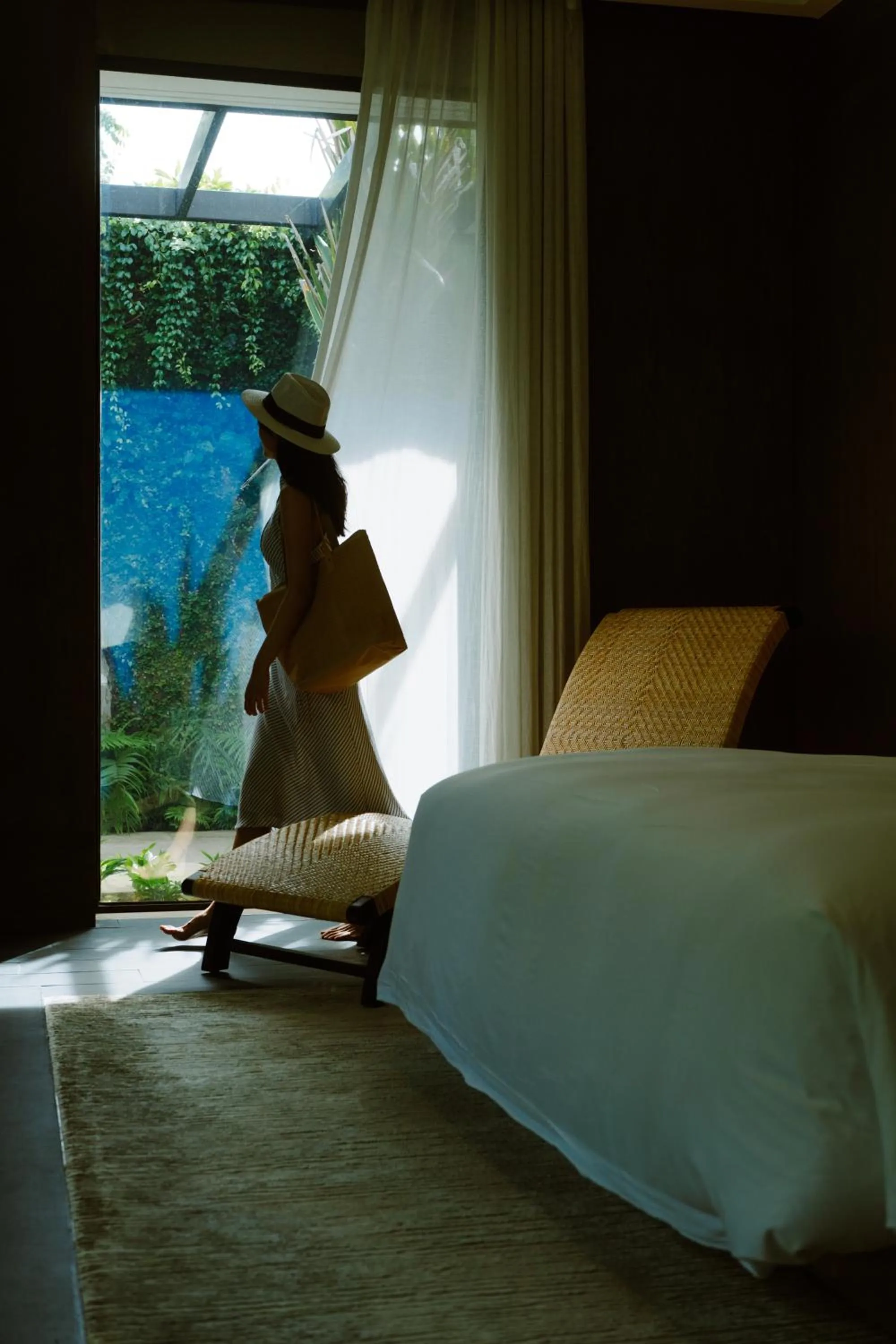 Bedroom, Bed in Rosewood Phuket