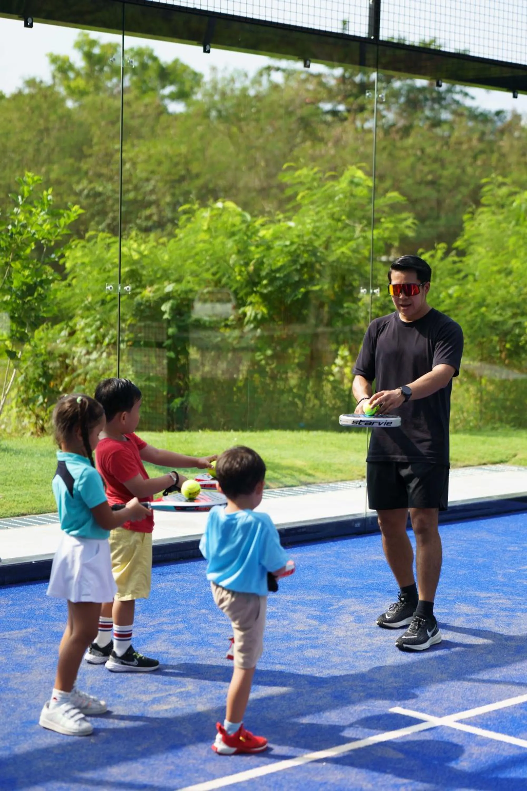 Tennis court in Rosewood Phuket