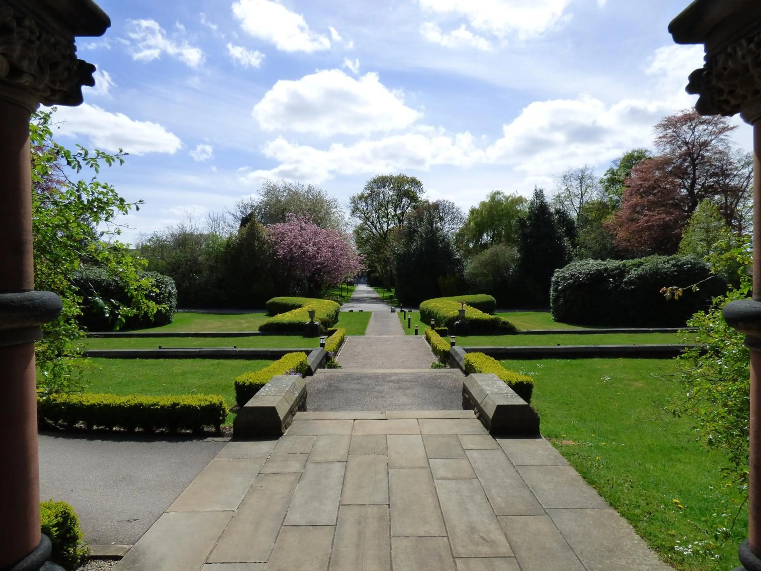 Garden in Hinsley Hall