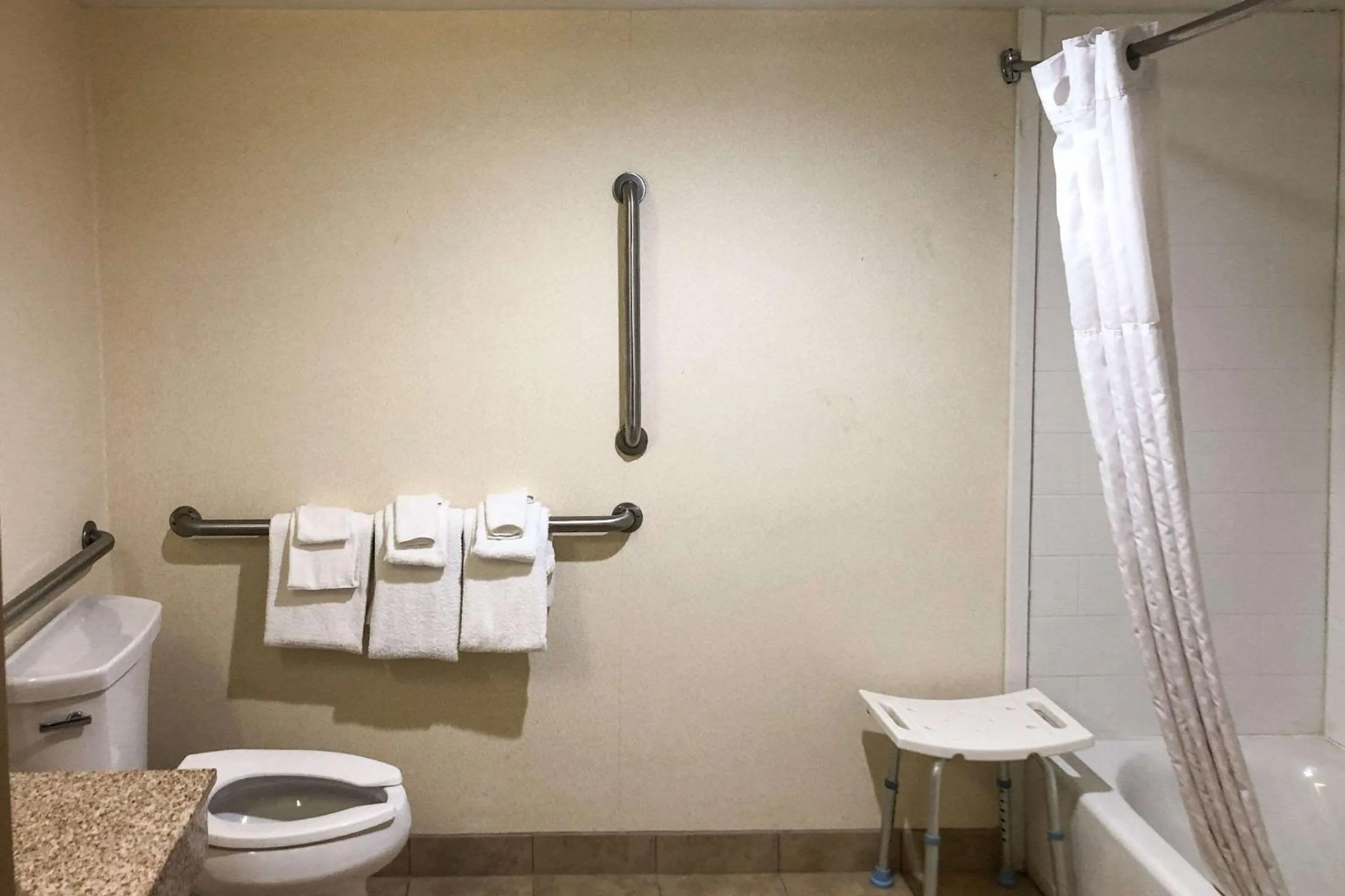 Bathroom in Quality Inn Near Joint Base Andrews-Washington Area