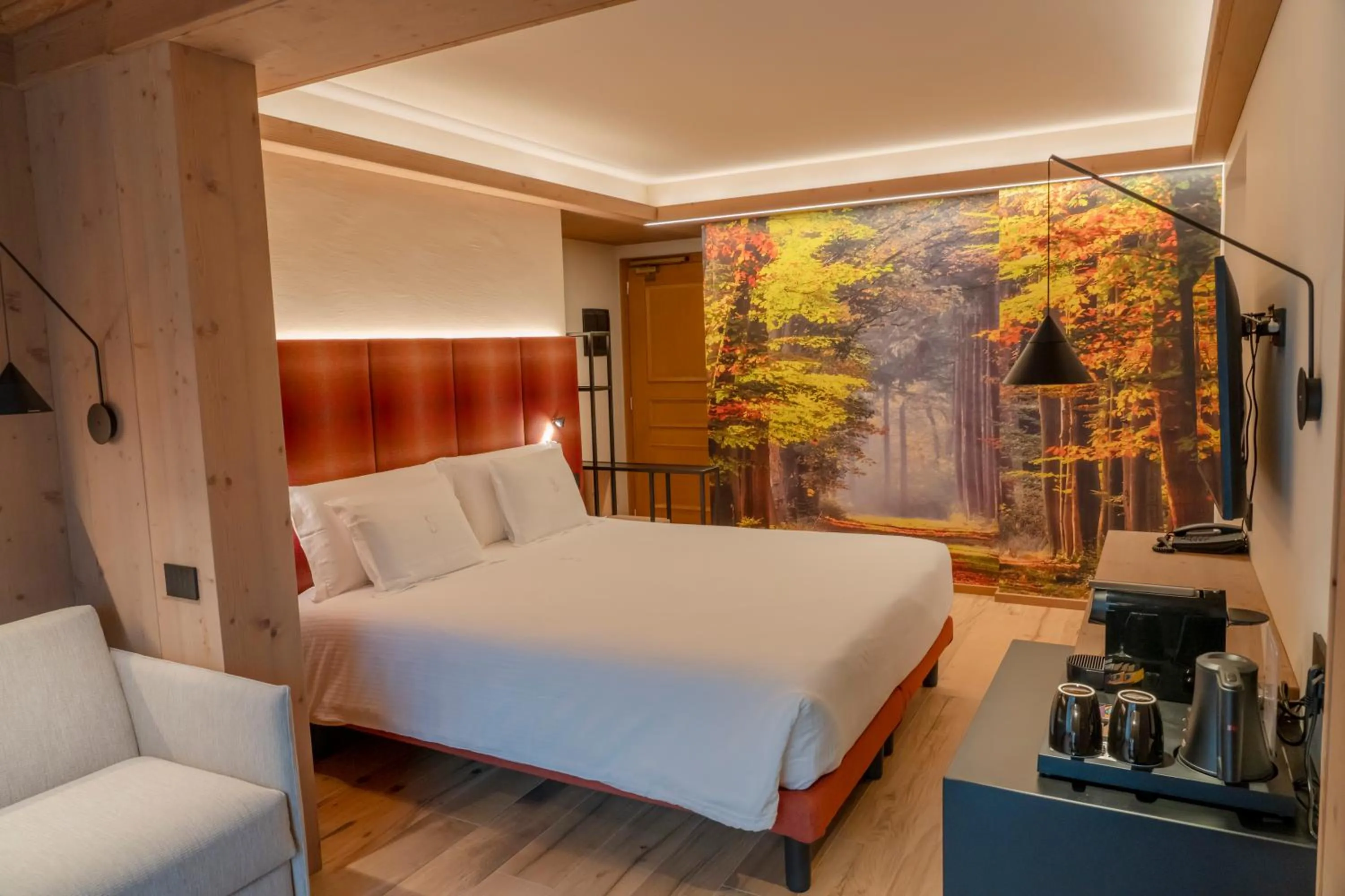 Bed in Hotel San Lorenzo