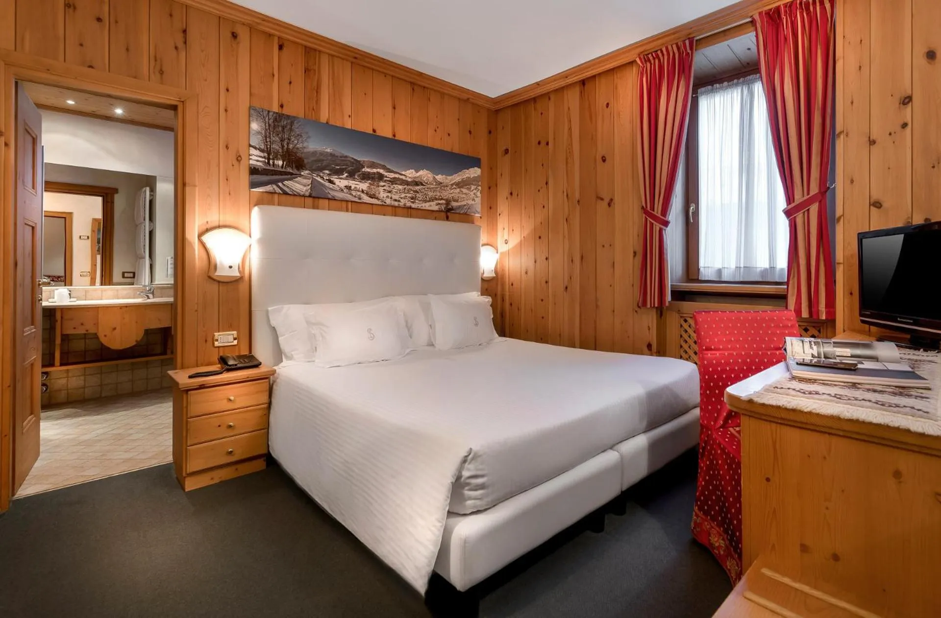 Bed in Hotel San Lorenzo