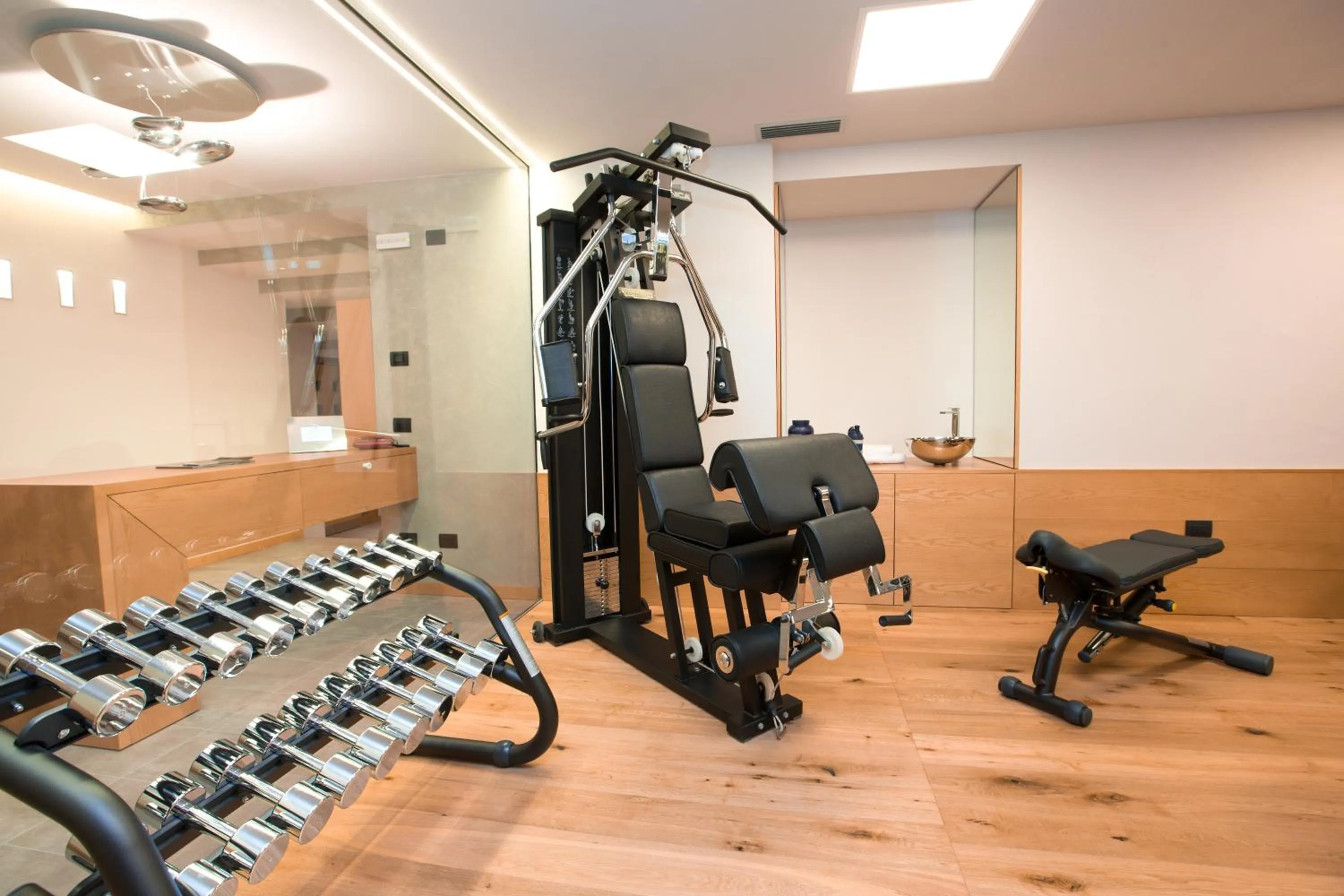 Fitness centre/facilities in Hotel San Lorenzo
