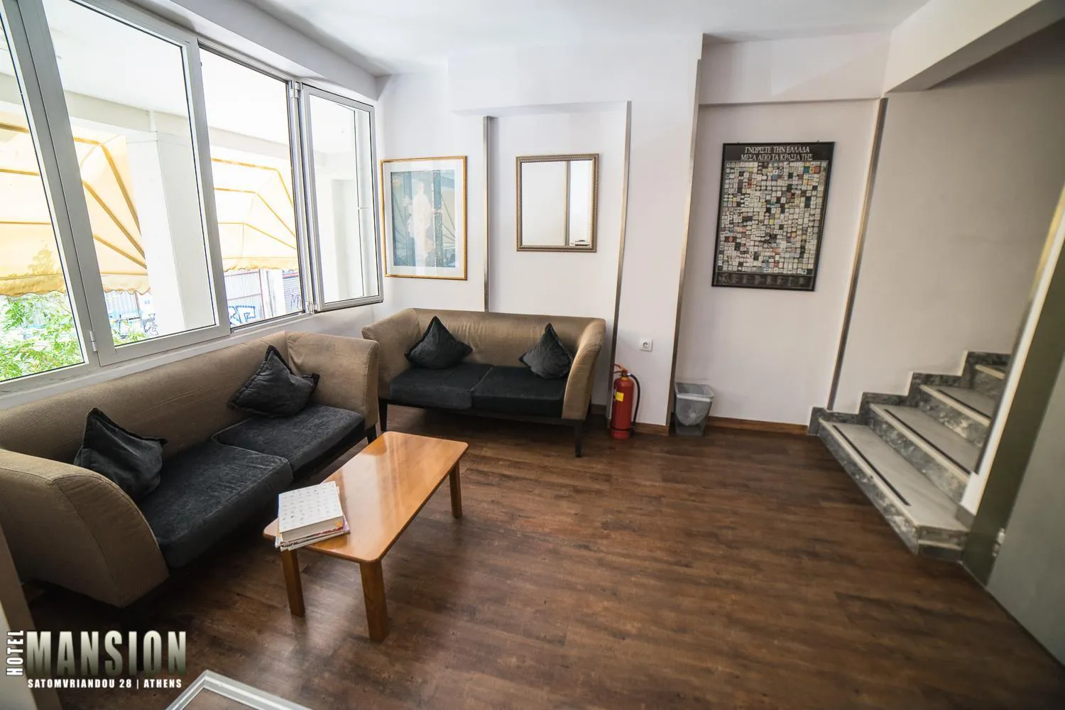 Living room in Mansion Hotel