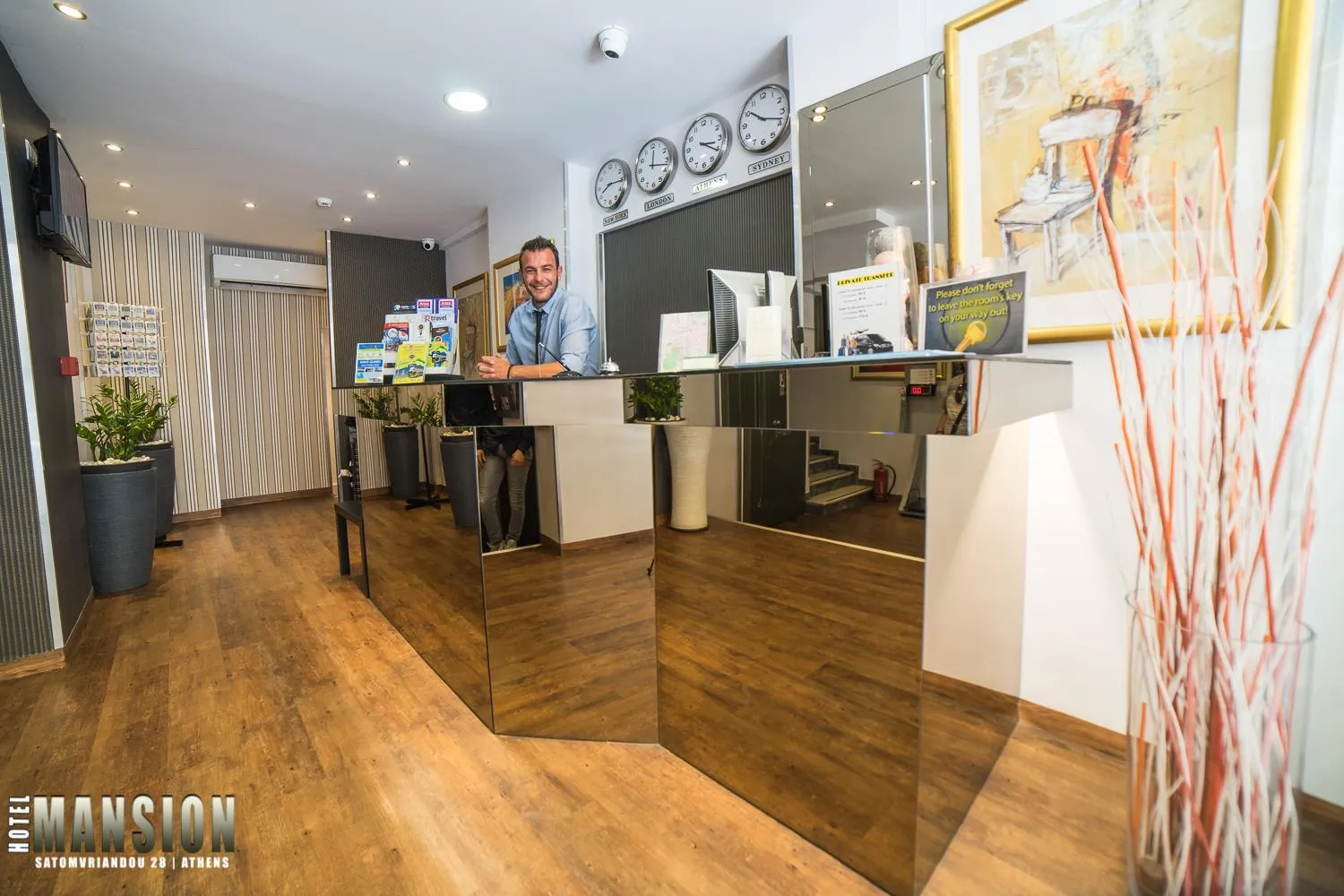 Staff in Mansion Hotel