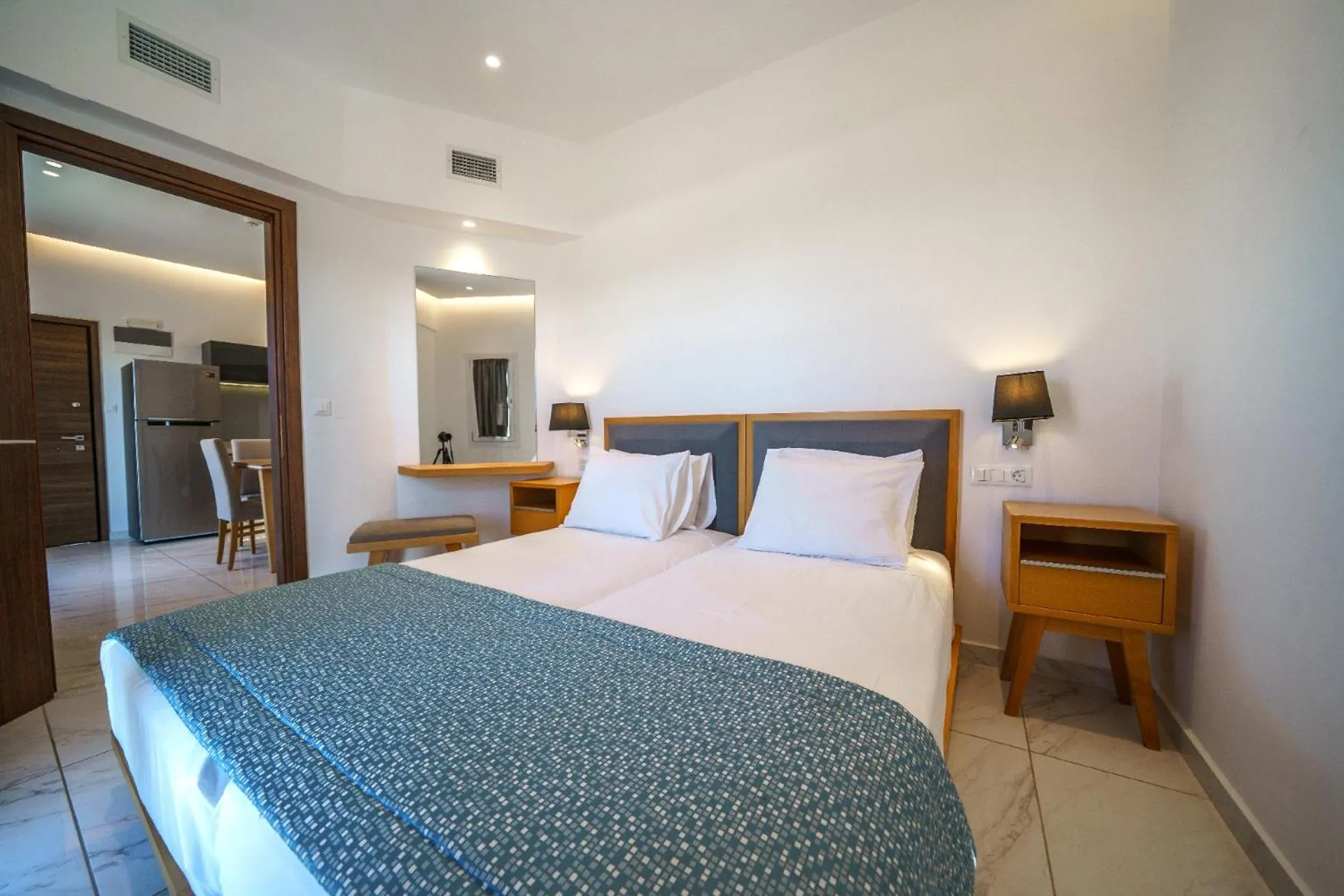 Bedroom in Elysian Suites