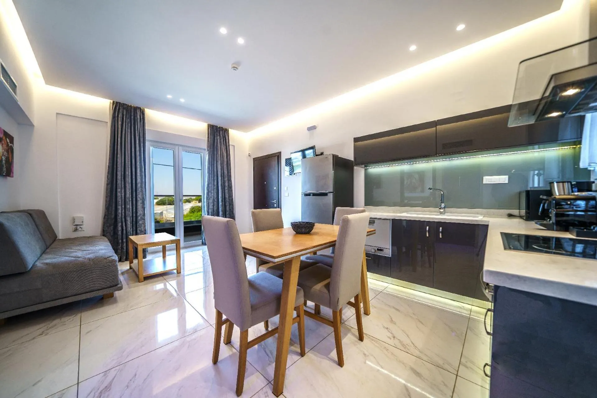 Kitchen or kitchenette in Elysian Suites