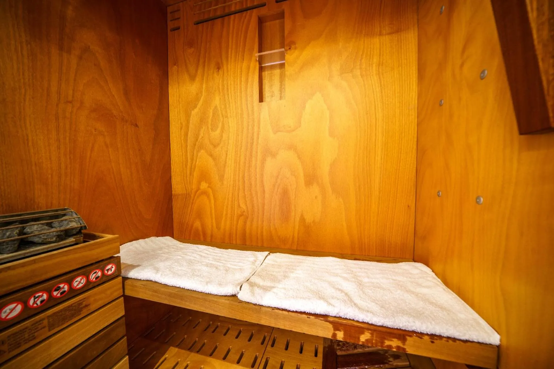 Sauna in Elysian Suites