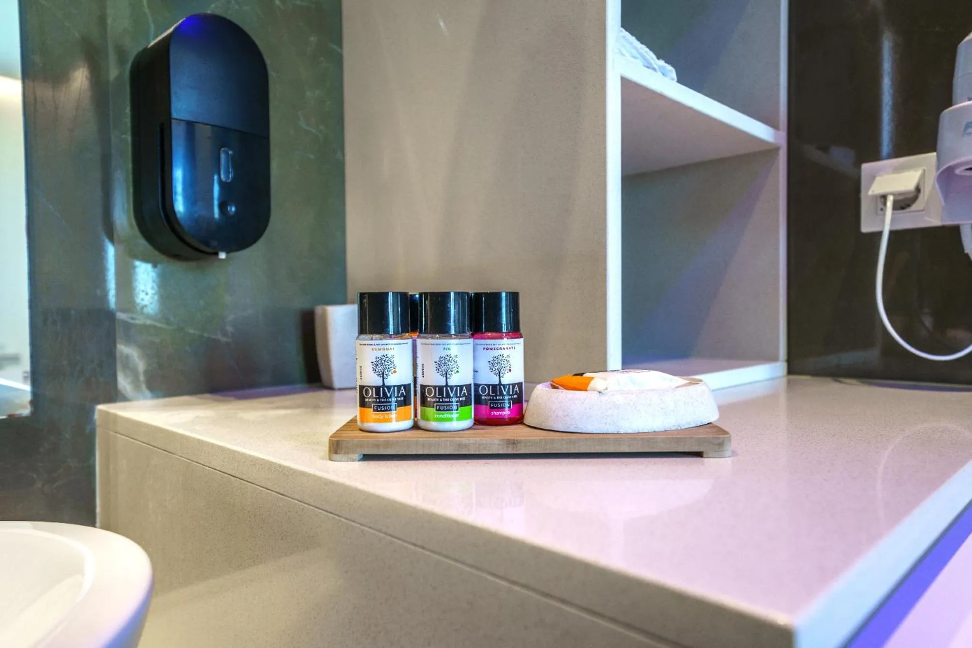 Bathroom in Elysian Suites