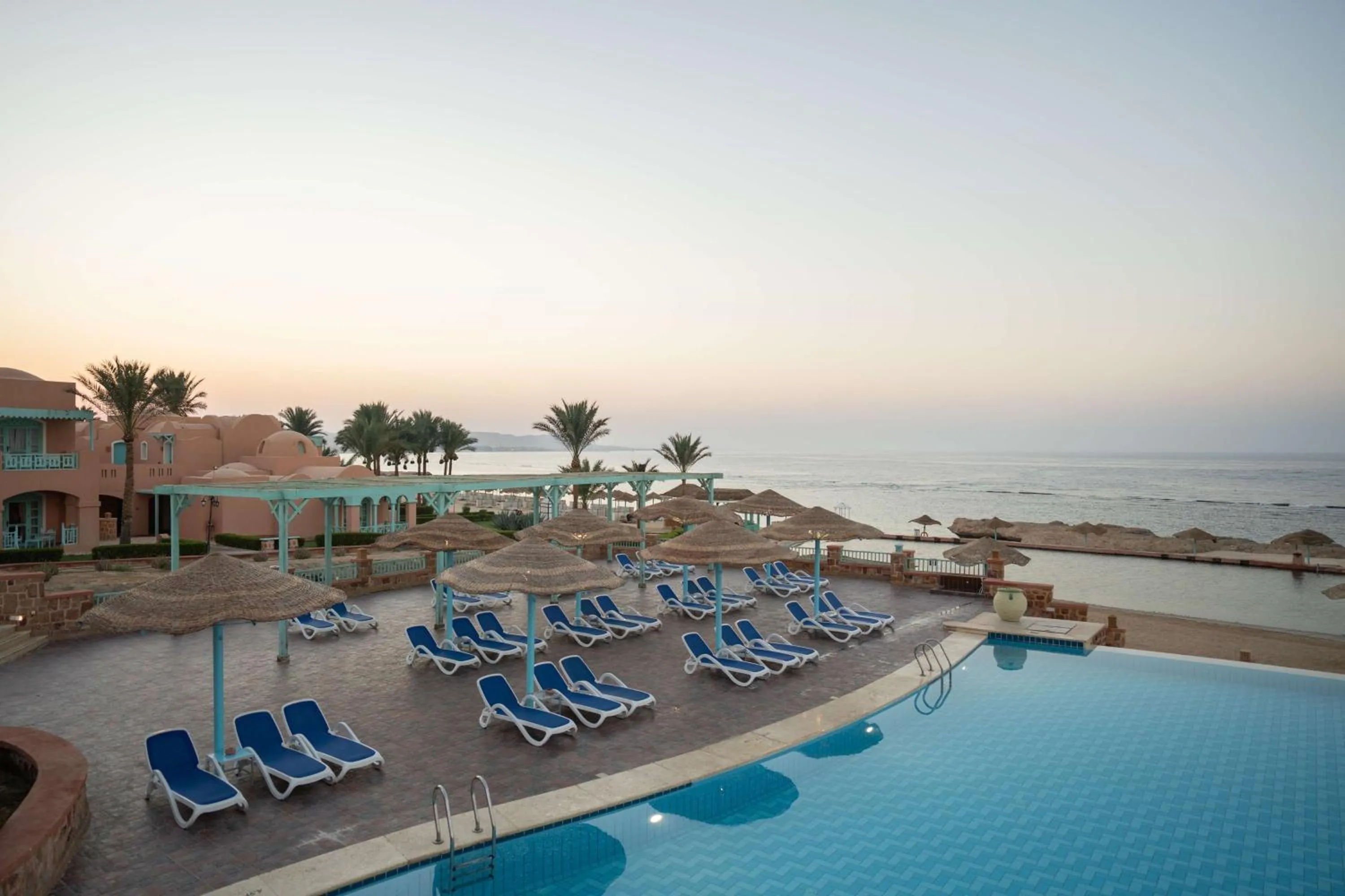 Pool view in Radisson Blu Resort El Quseir