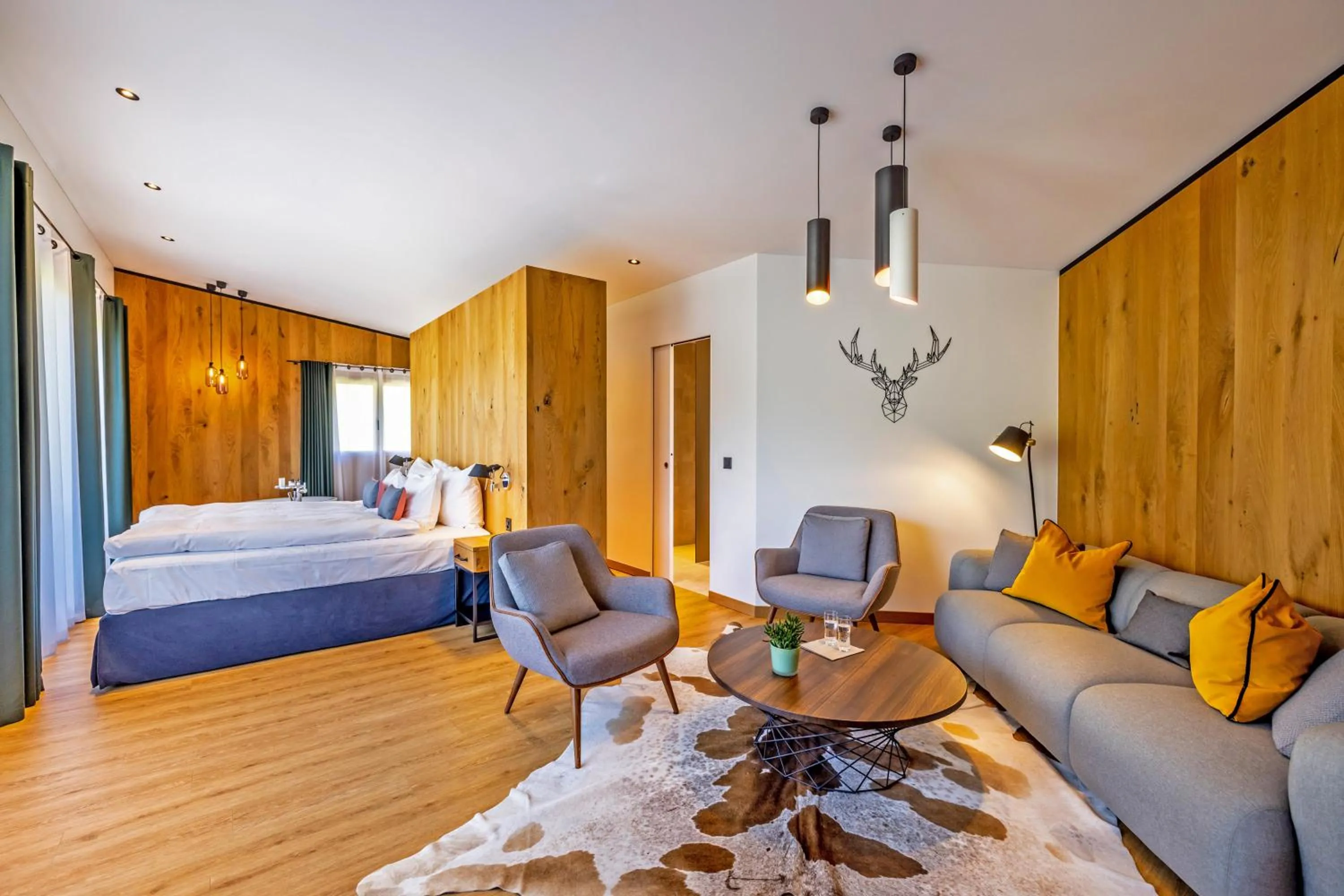 Living room, Bed in Boutique Hotel Pellas