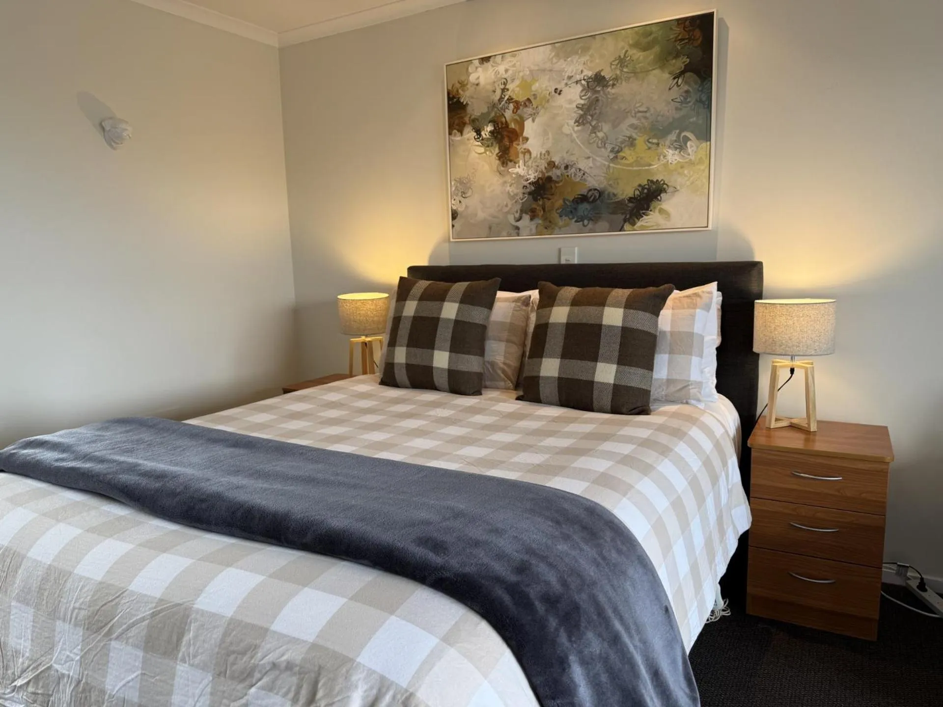 Bed in ASURE Ascot Motor Inn