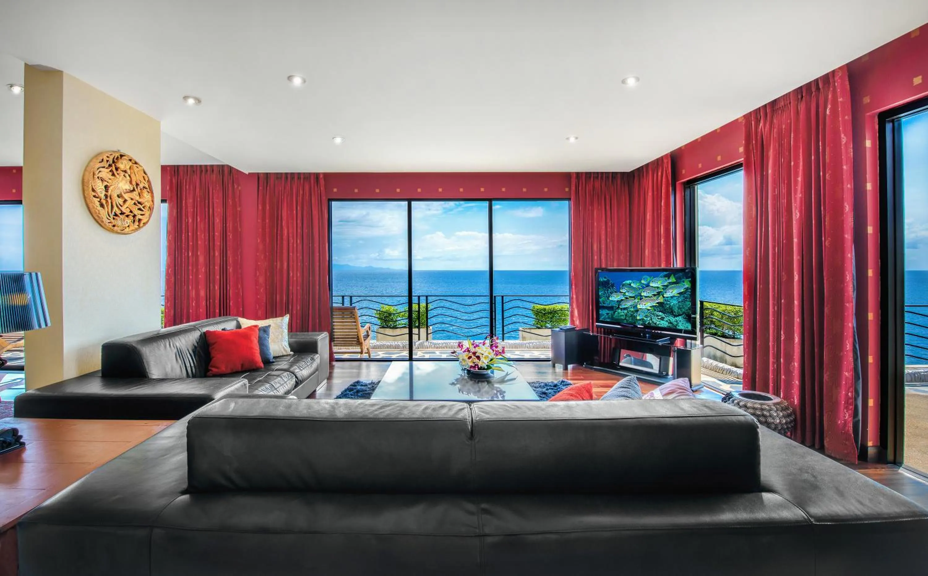 Living room in Jamahkiri Dive Resort & Spa