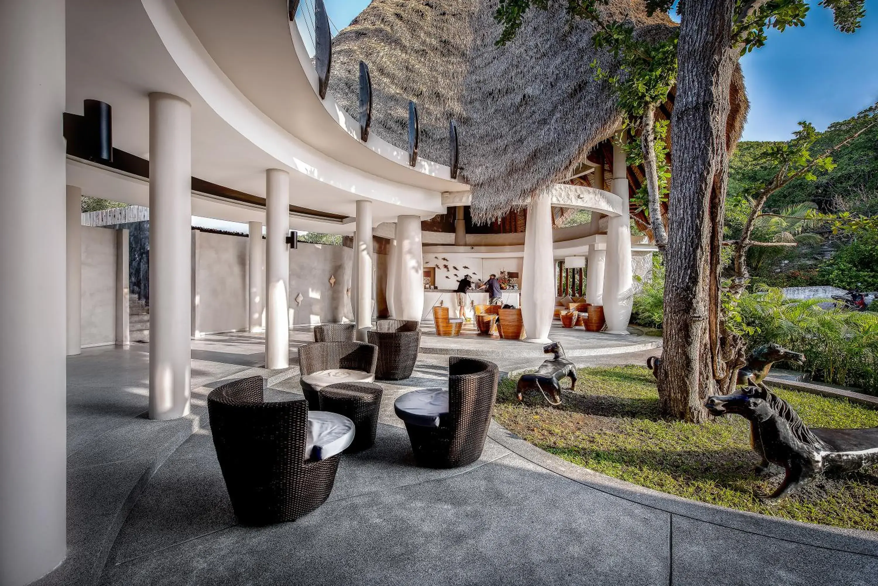 Lobby or reception in Jamahkiri Dive Resort & Spa Lobby or reception in Jamahkiri Dive Resort & Spa