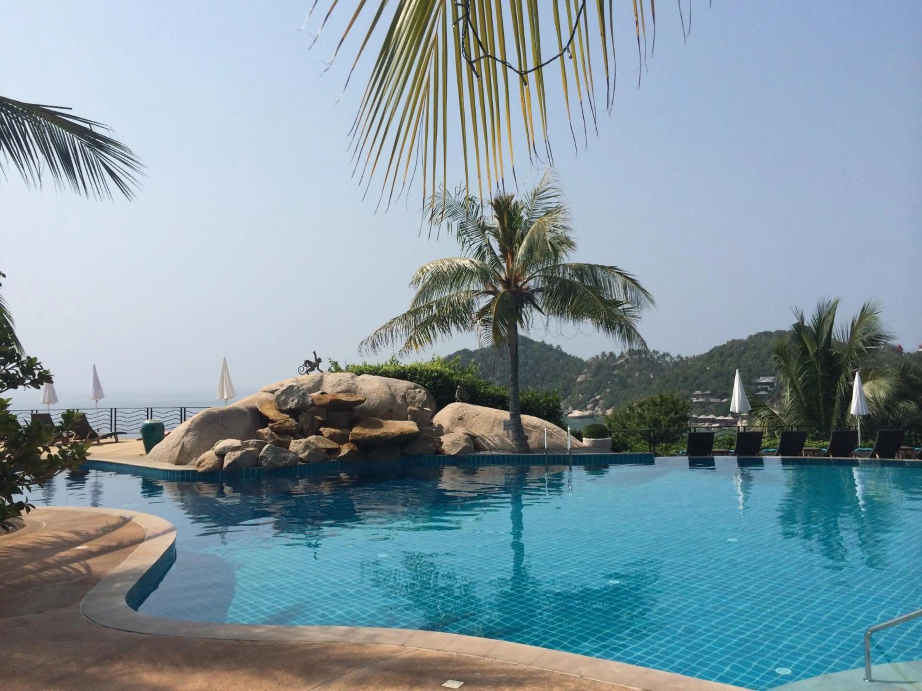 Swimming pool in Jamahkiri Dive Resort & Spa