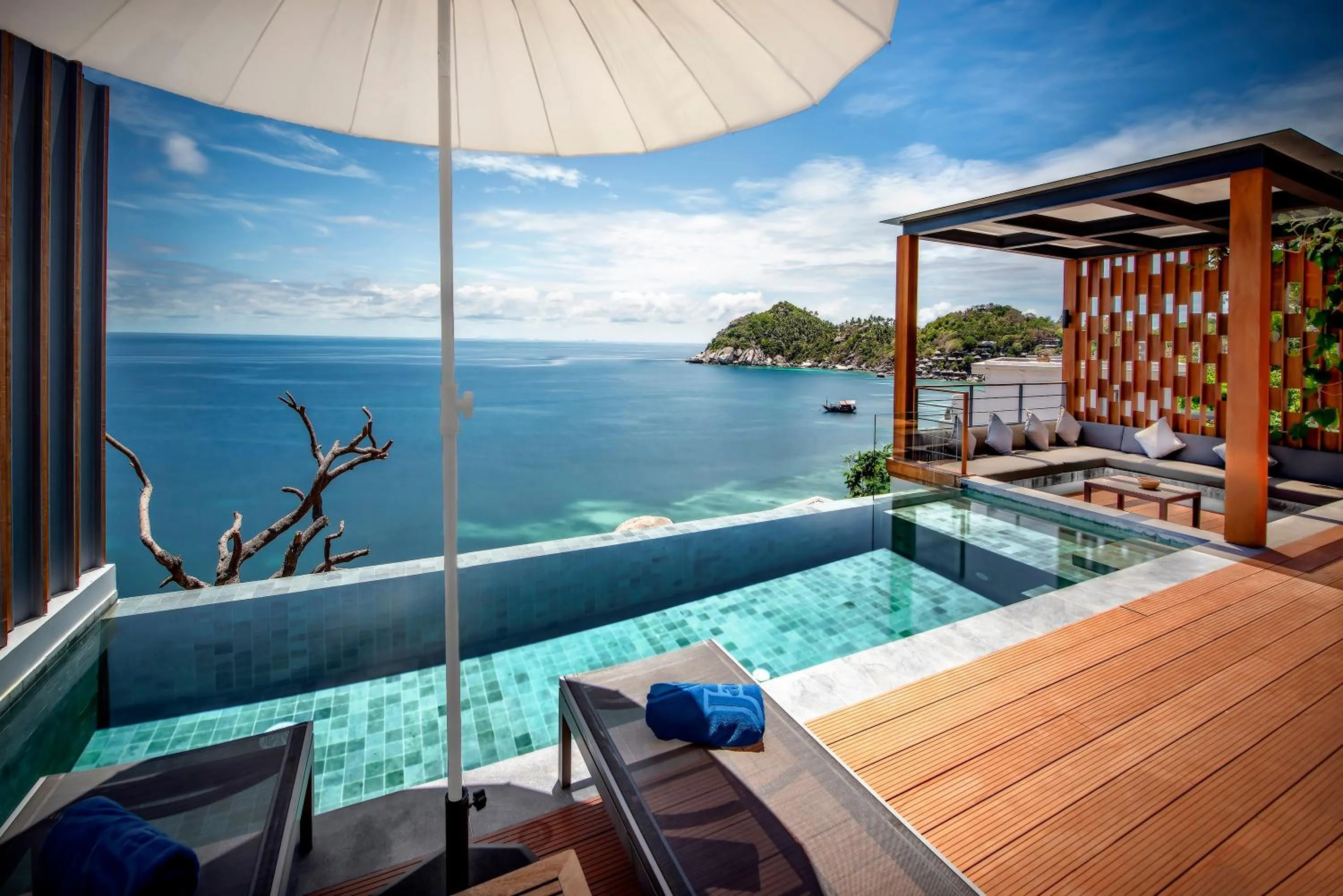 Pool view in Jamahkiri Dive Resort & Spa