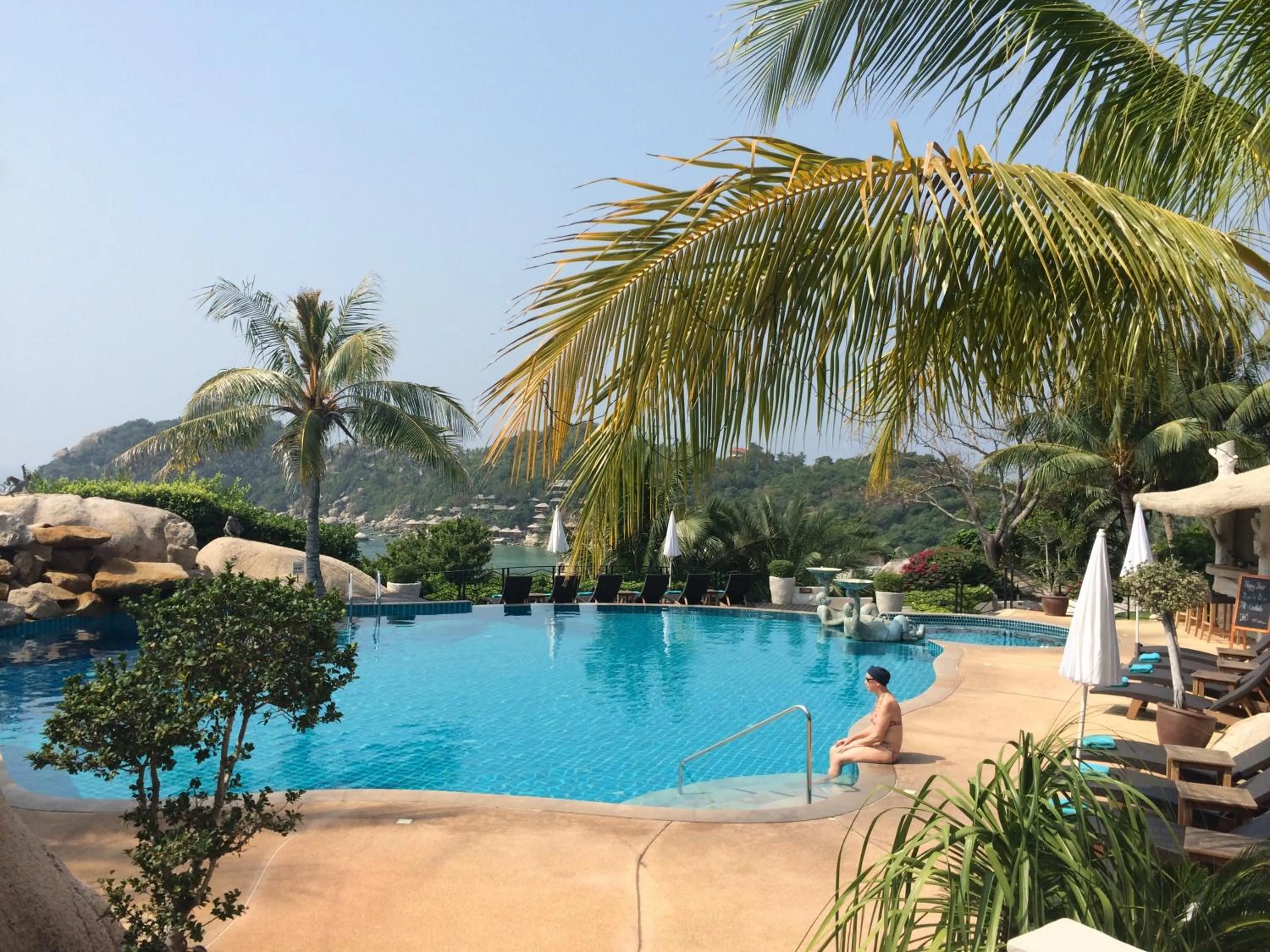 Swimming pool in Jamahkiri Dive Resort & Spa