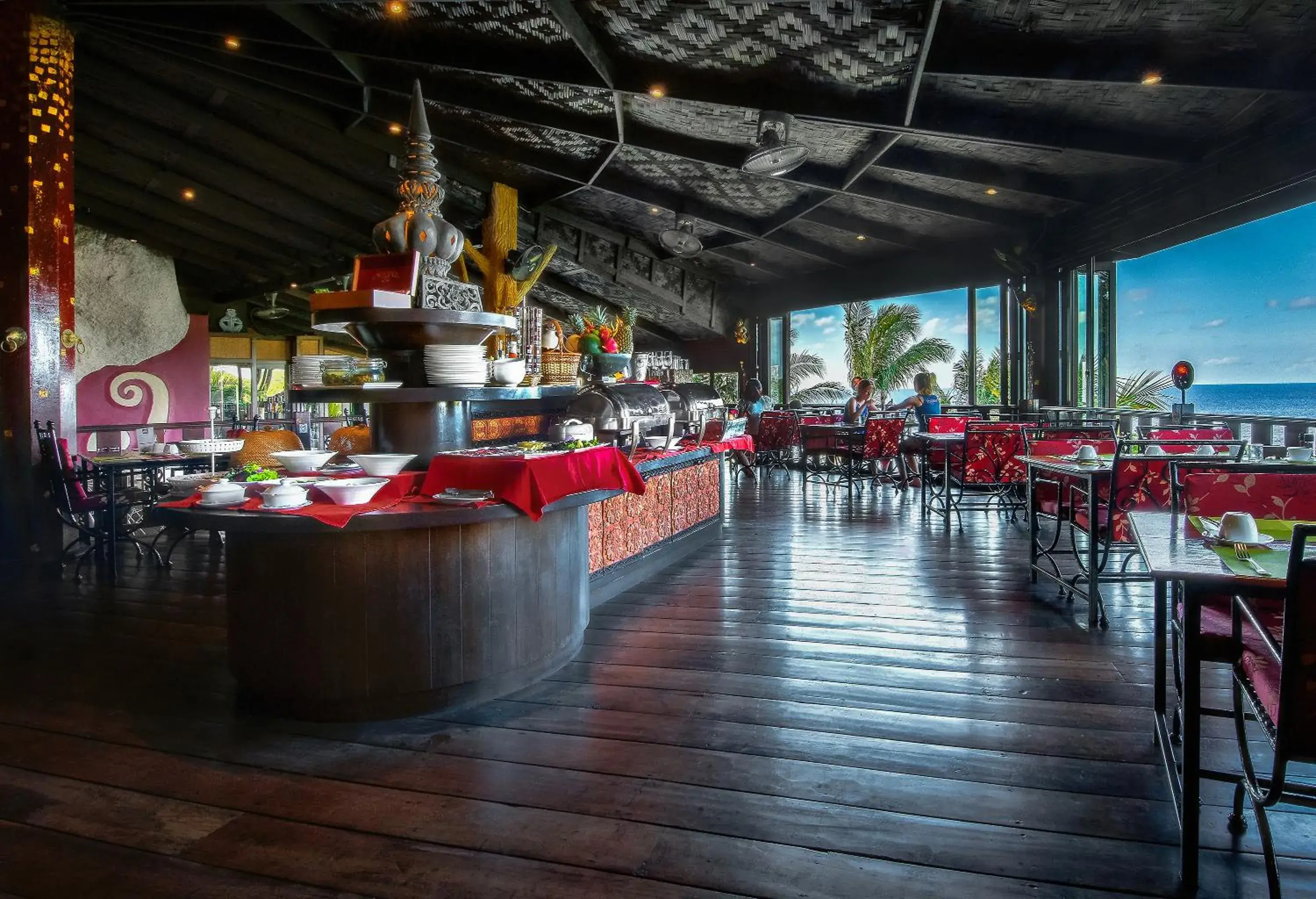 Restaurant/places to eat in Jamahkiri Dive Resort & Spa Restaurant/places to eat in Jamahkiri Dive Resort & Spa