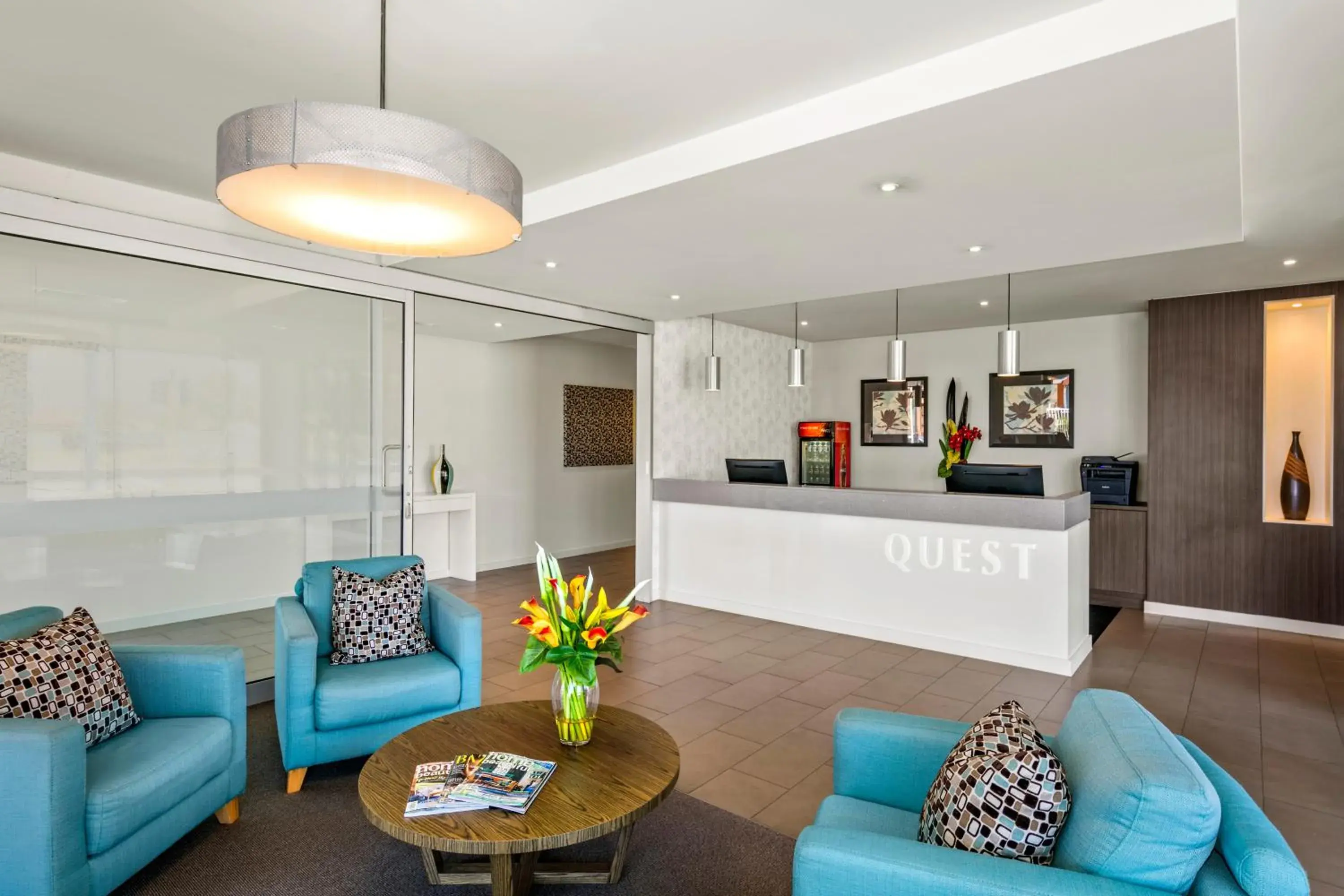 Lobby or reception in Quest Scarborough Lobby or reception in Quest Scarborough