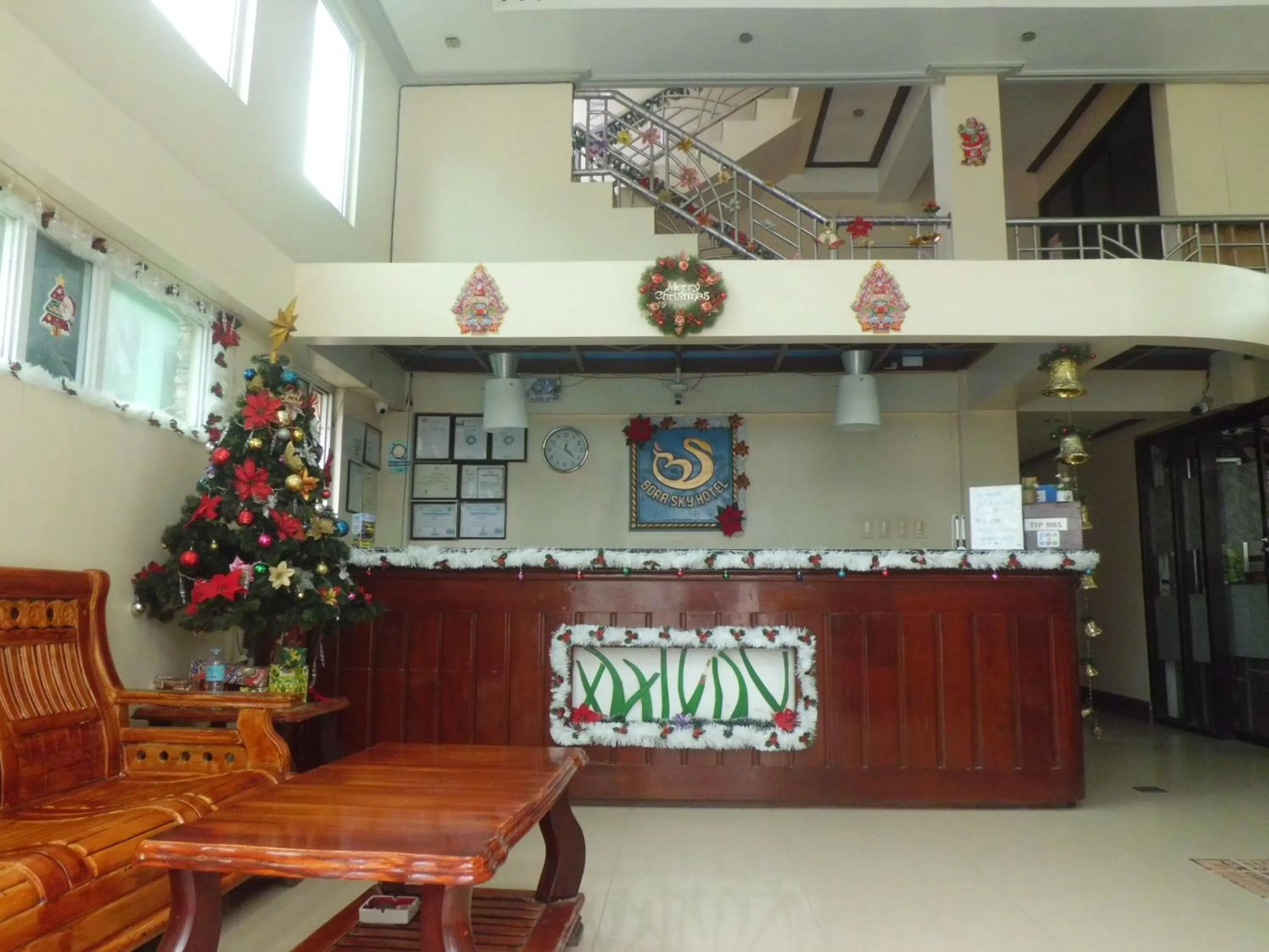 Seating area in Bora Sky Hotel