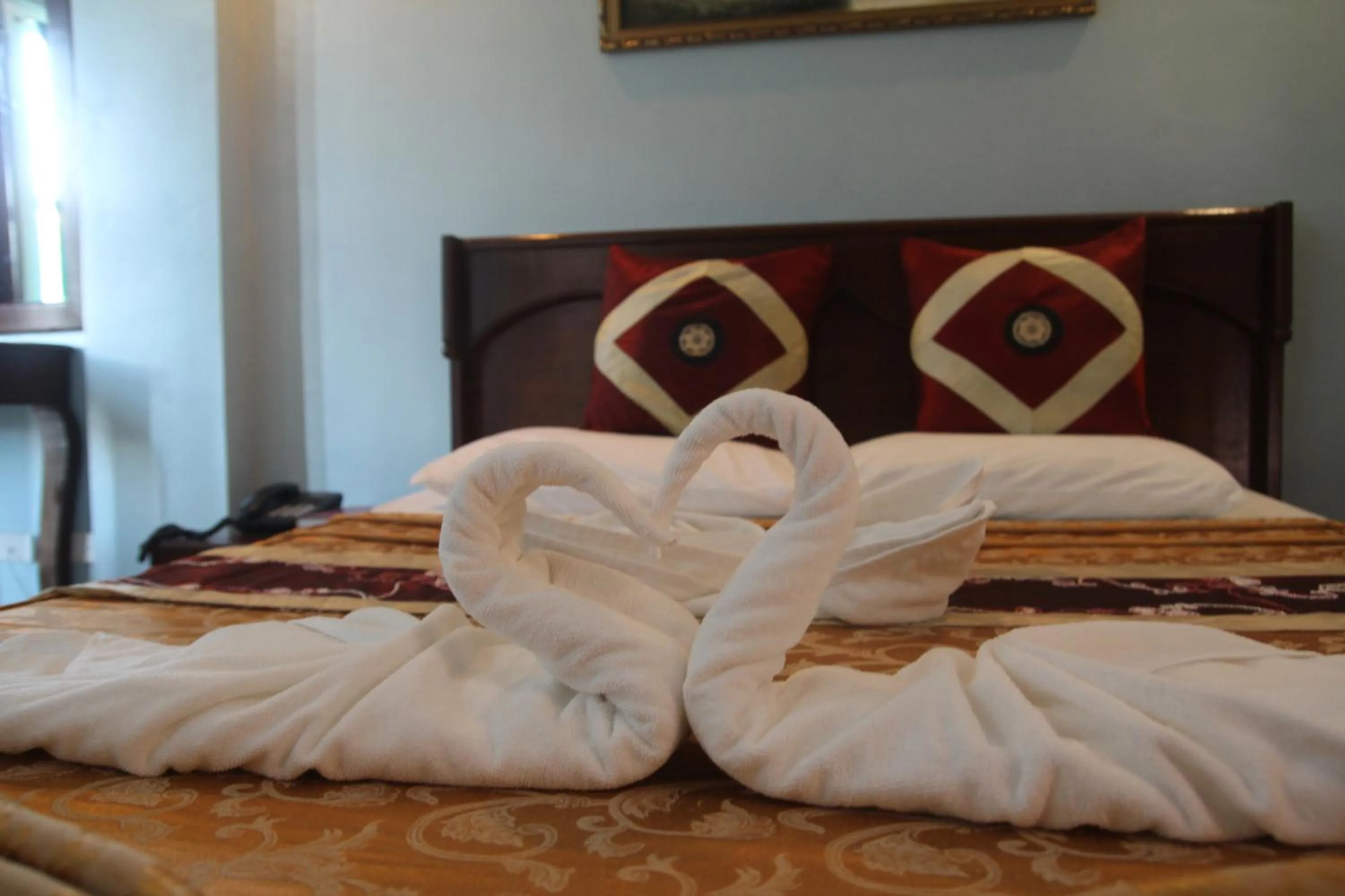 Bed in Bora Sky Hotel