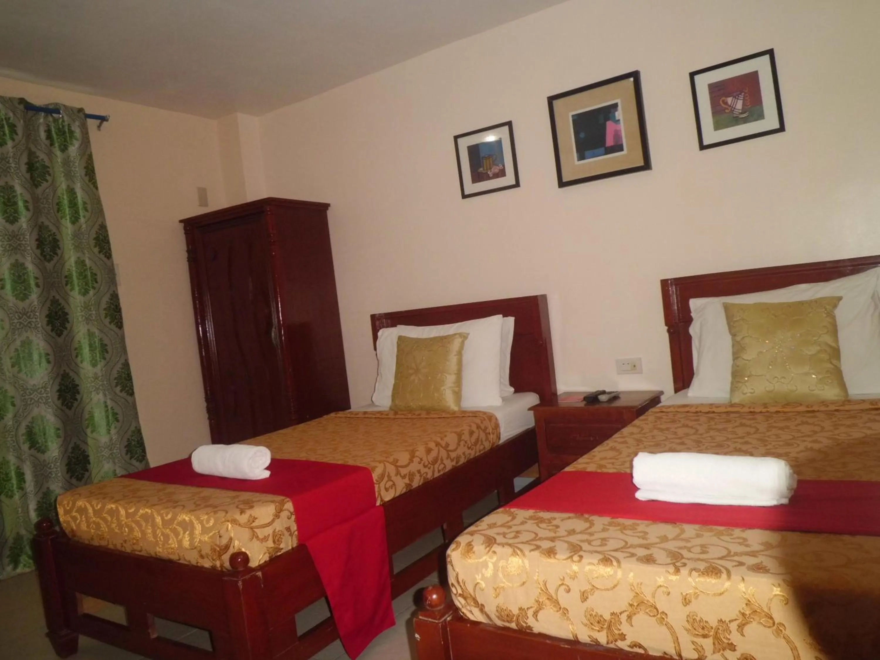 Bed in Bora Sky Hotel