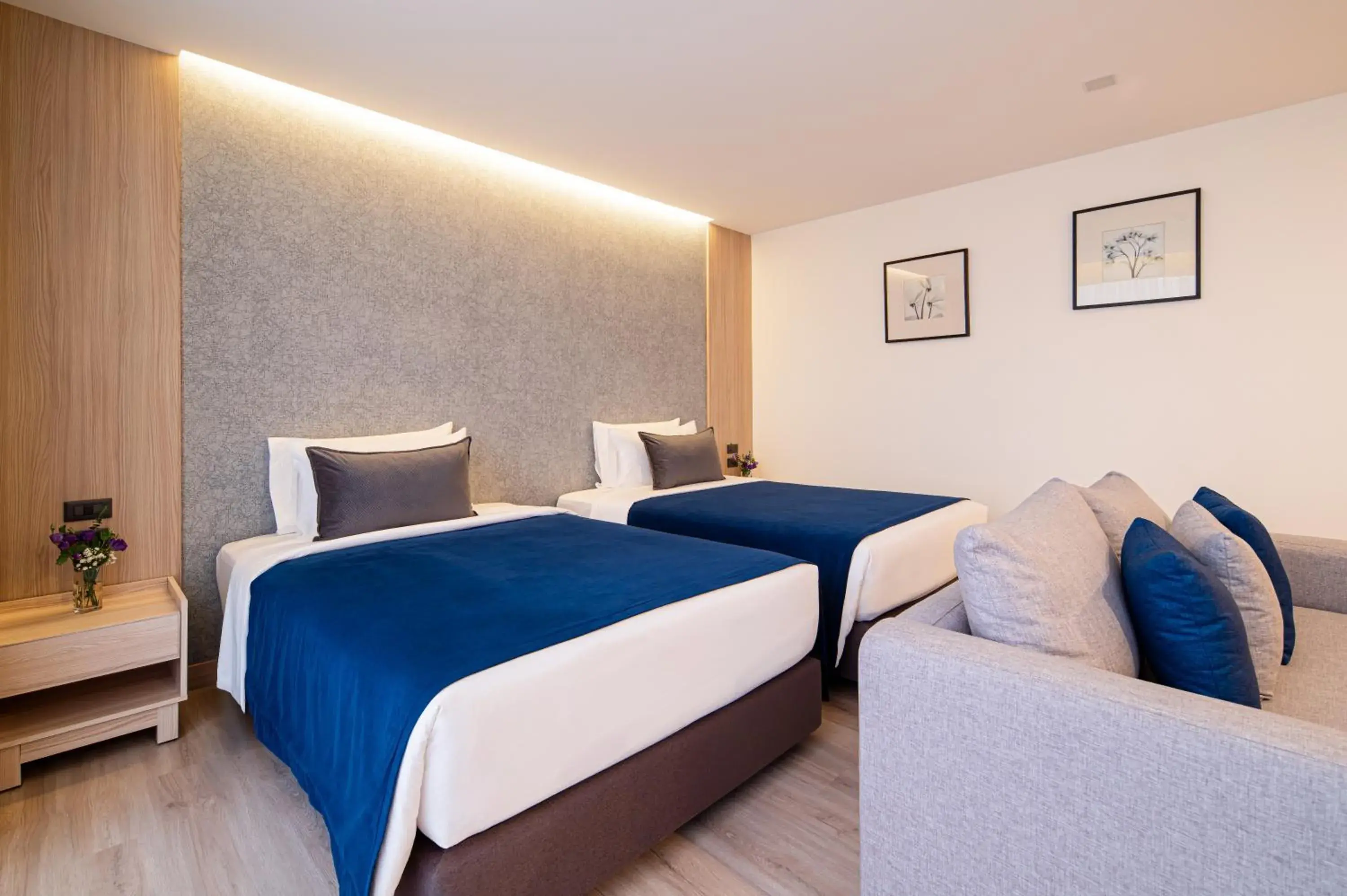 Bed in Sunbeam Hotel Pattaya Bed in Sunbeam Hotel Pattaya