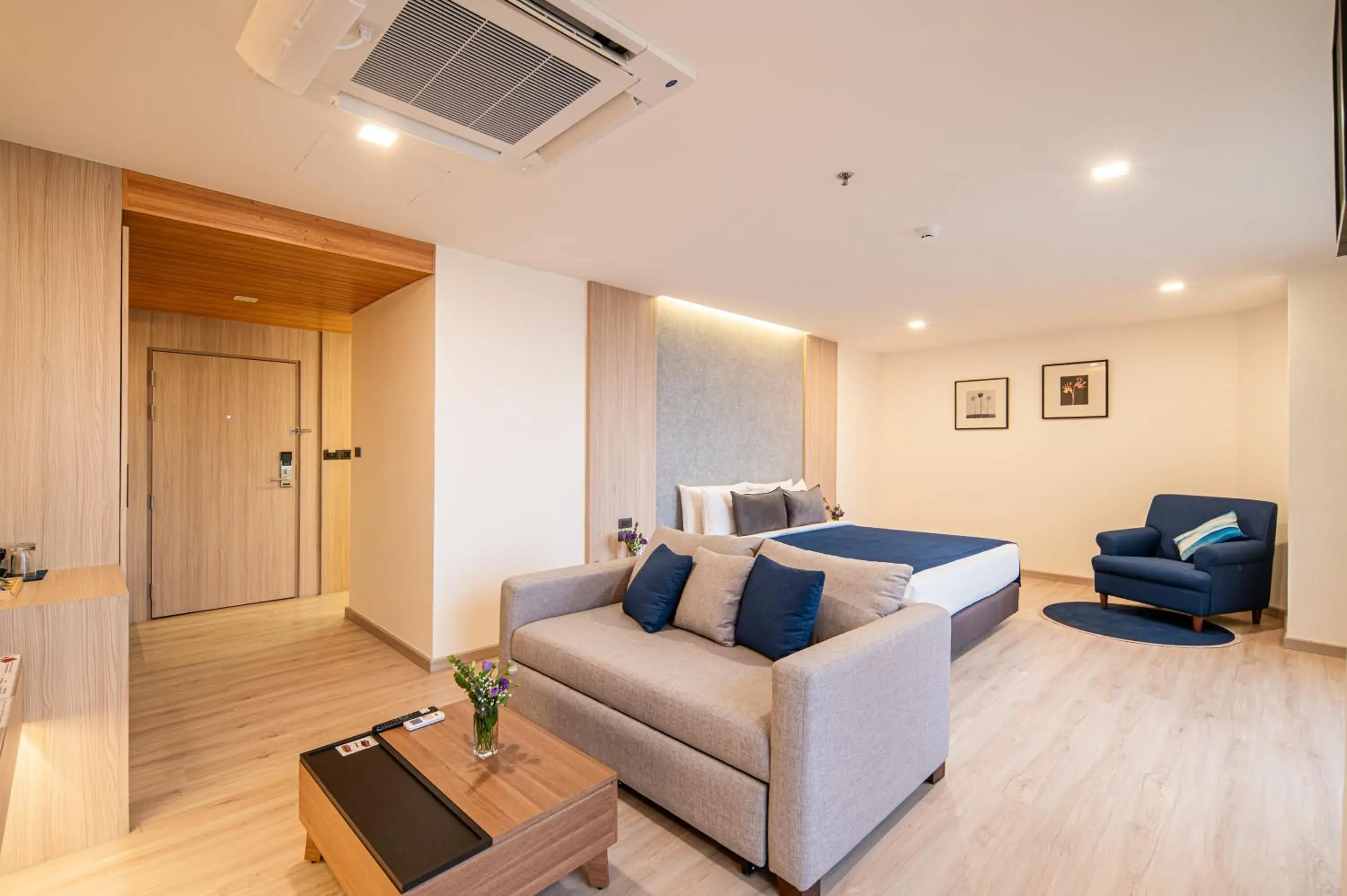 Bed in Sunbeam Hotel Pattaya Bed in Sunbeam Hotel Pattaya