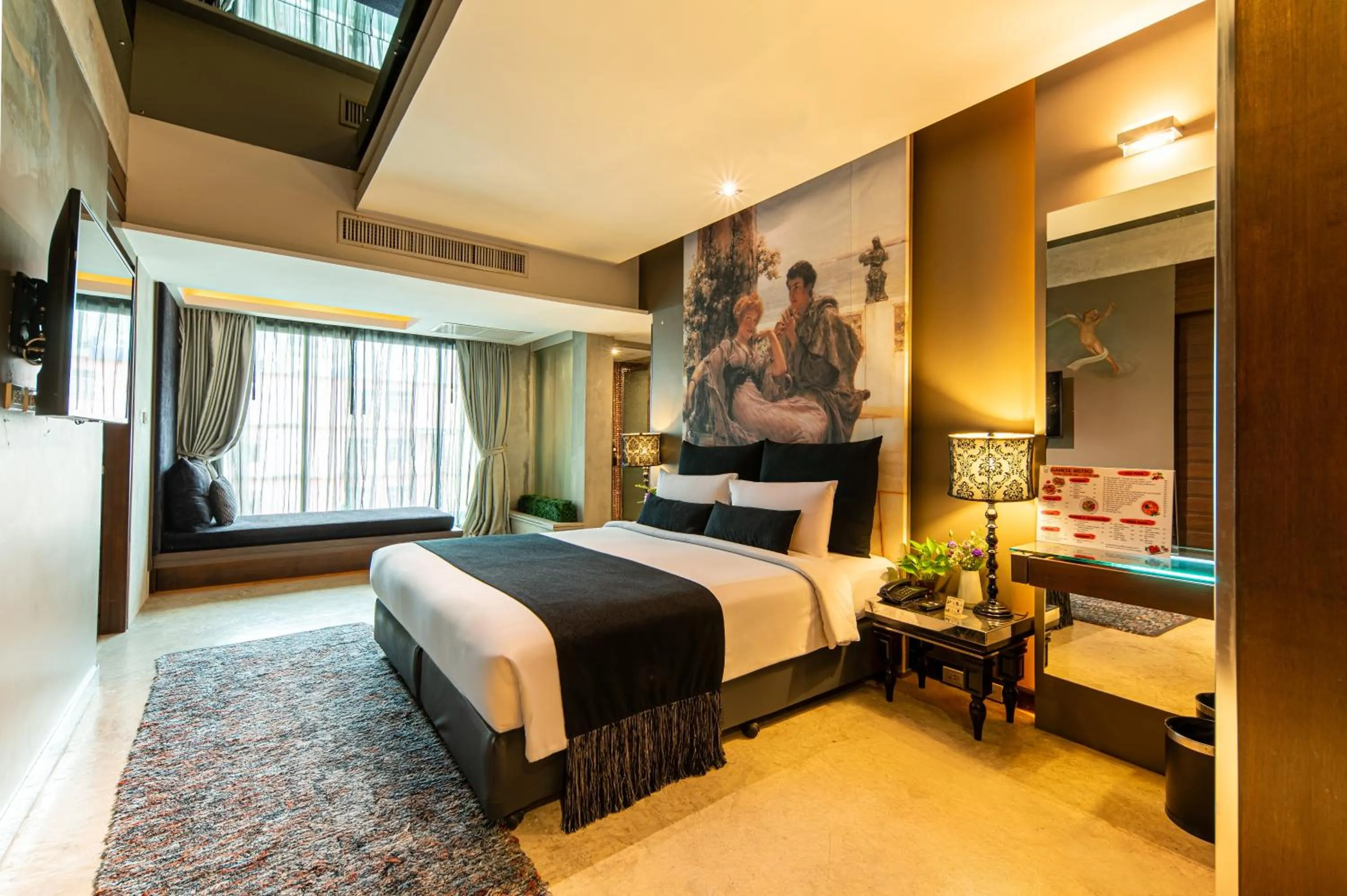 Bedroom, Bed in Sunbeam Hotel Pattaya