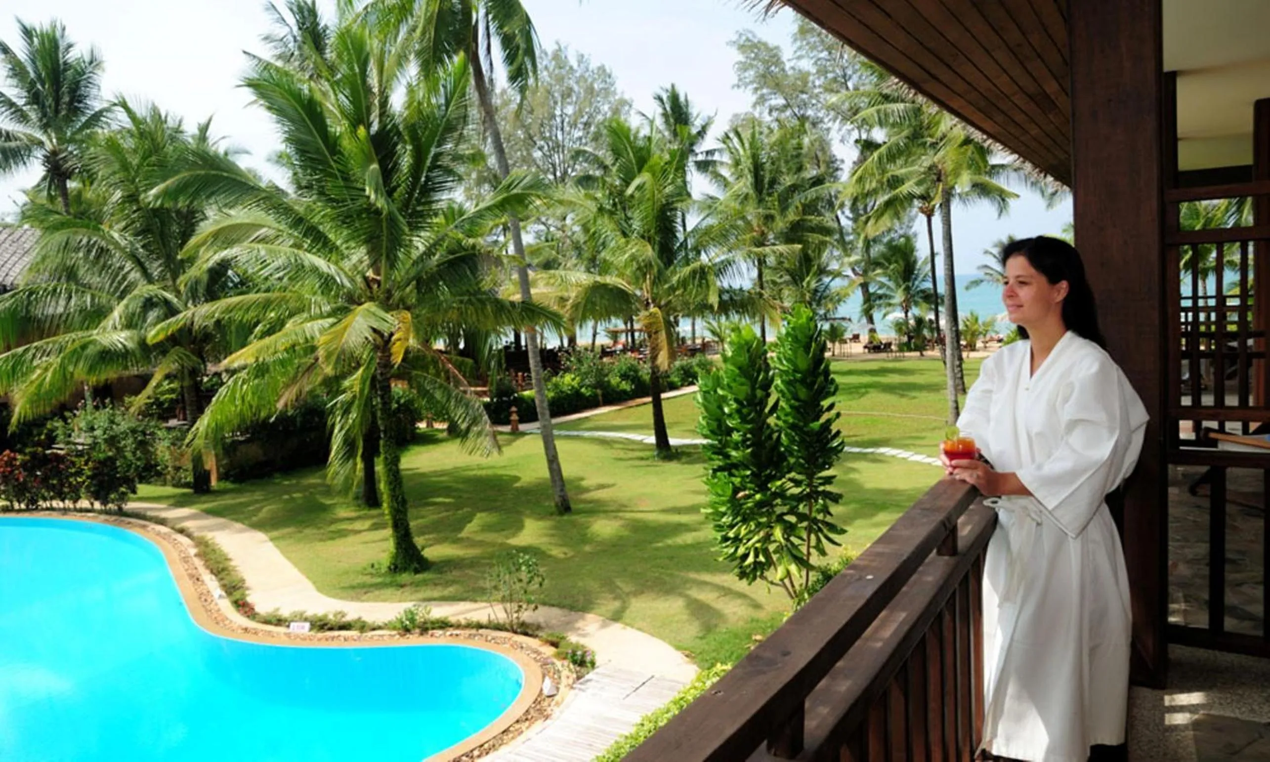 View (from property/room) in Andamania Beach Resort, Khaolak - SHA plus
