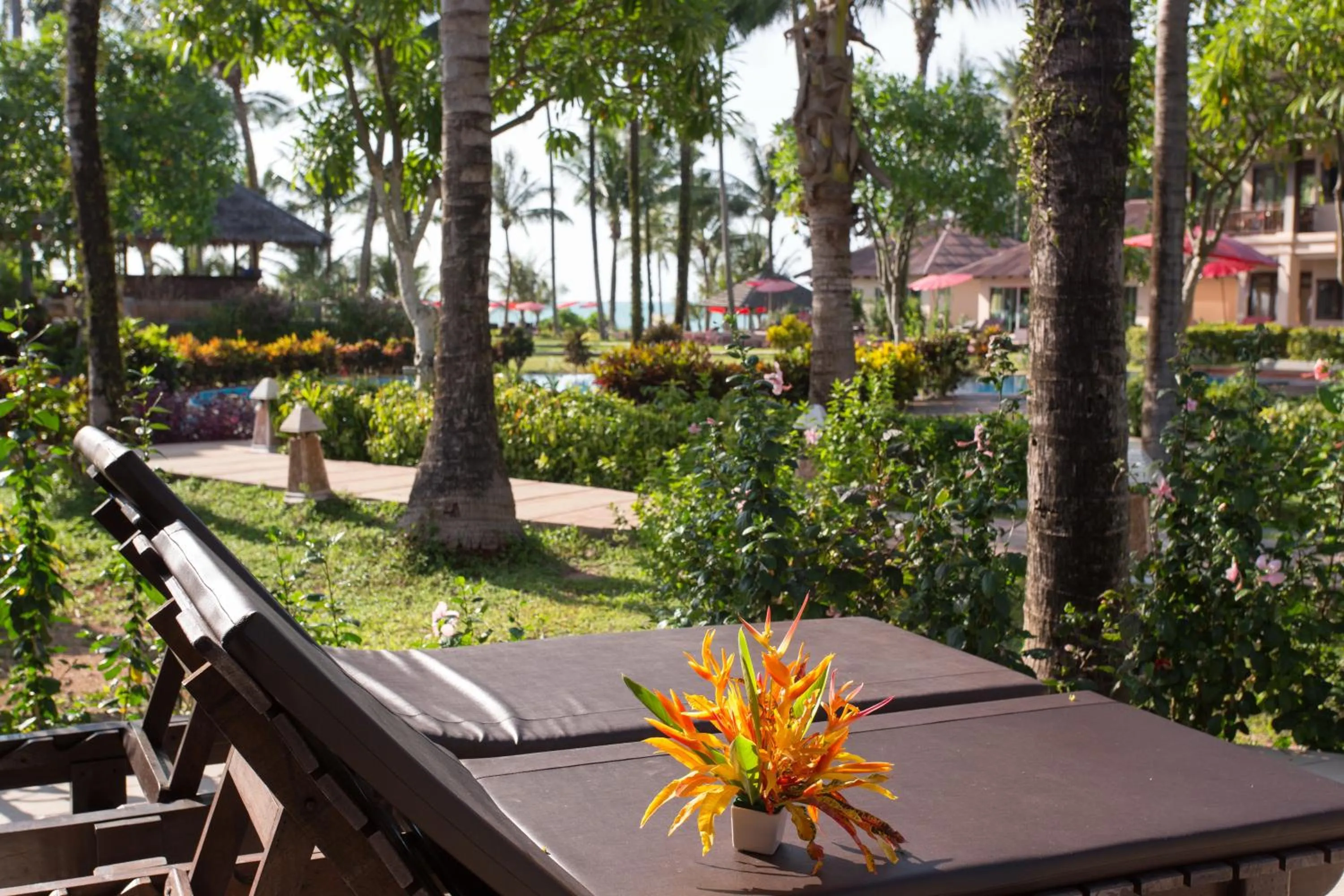 Balcony/Terrace in Andamania Beach Resort, Khaolak - SHA plus