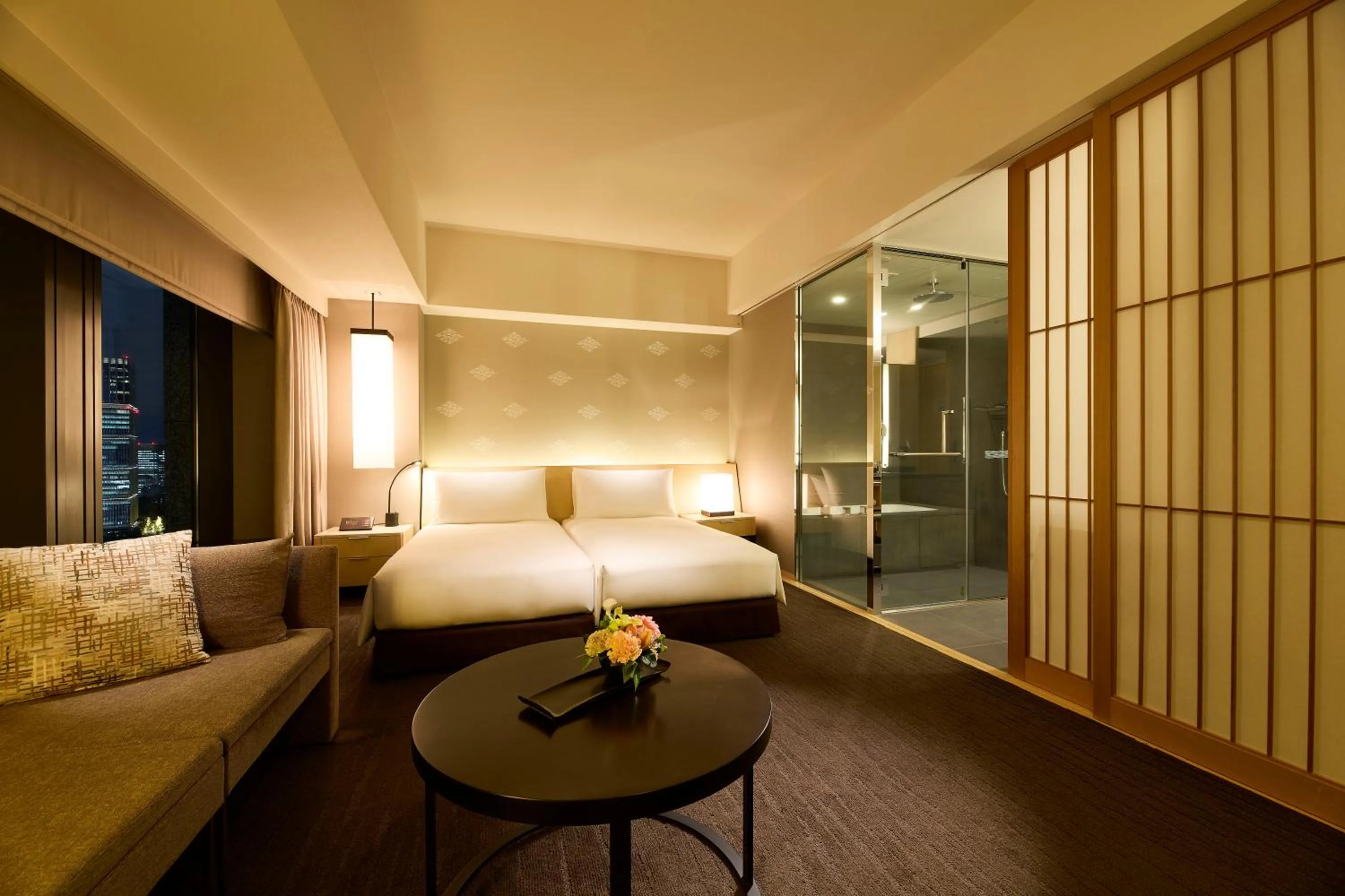 Bed in The Capitol Hotel Tokyu