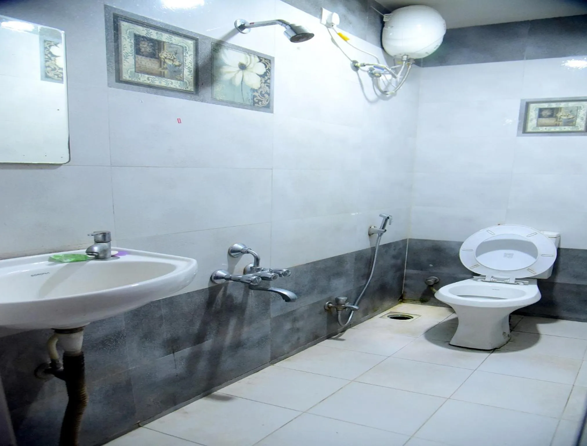 Bathroom in Hotel Parag