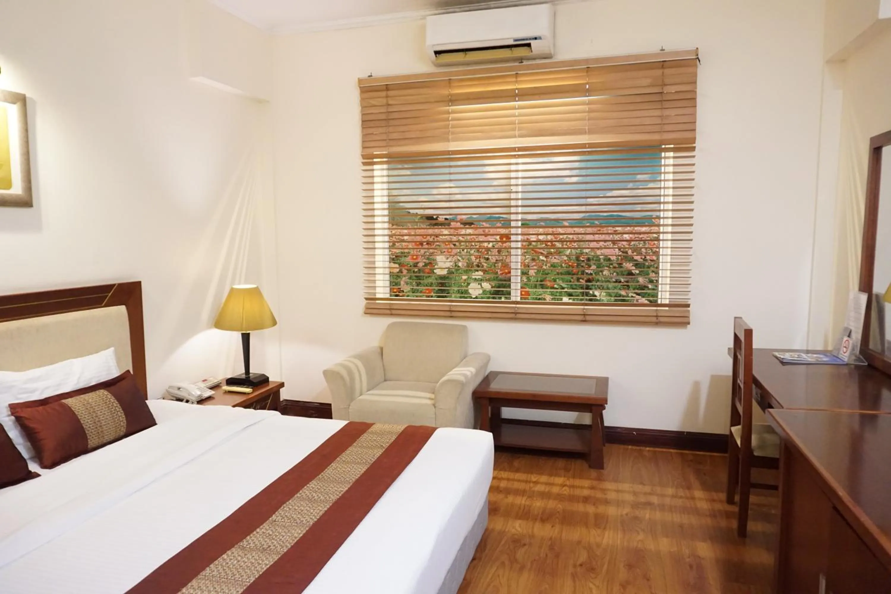 Bed in Dong Khanh Hotel